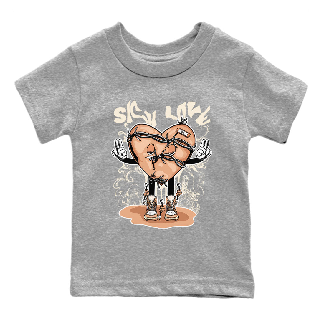 Sick Love snkmatch Tee Kids - Air Jordan 1 Praline