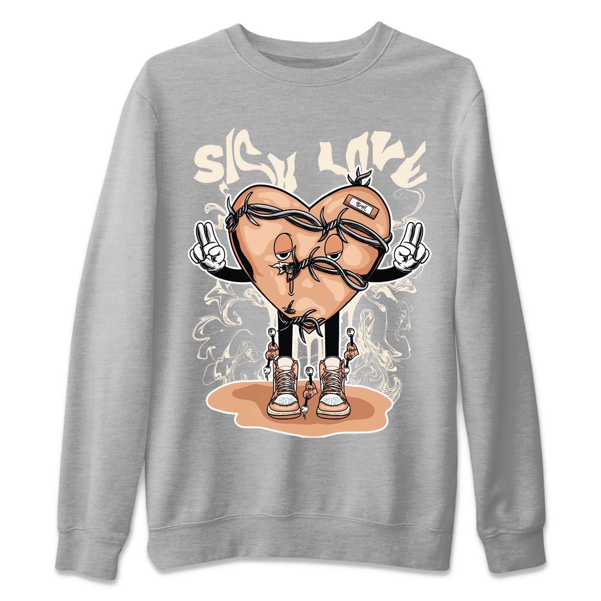Sick Love snkmatch Tee - Air Jordan 1 Praline