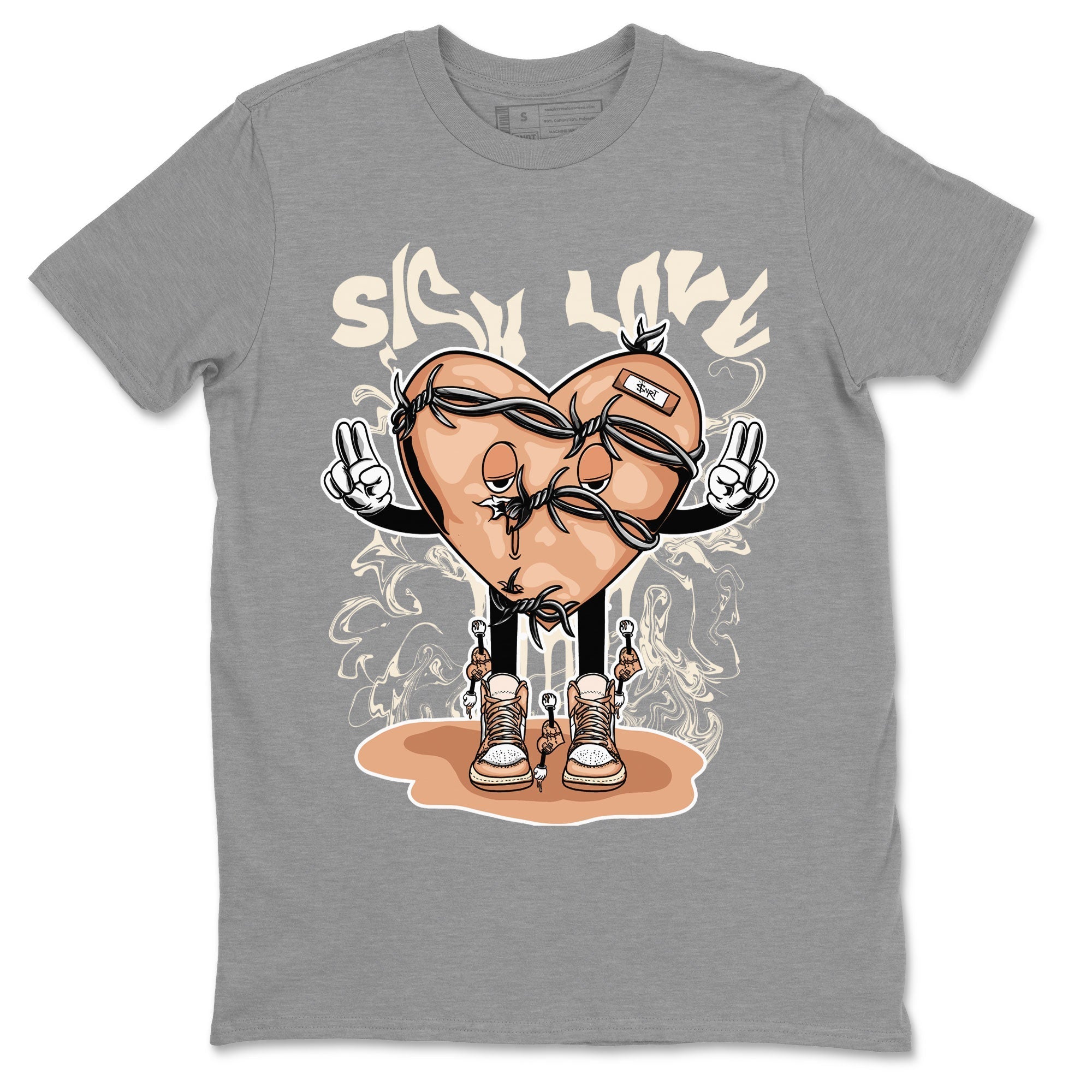 Sick Love snkmatch Tee - Air Jordan 1 Praline