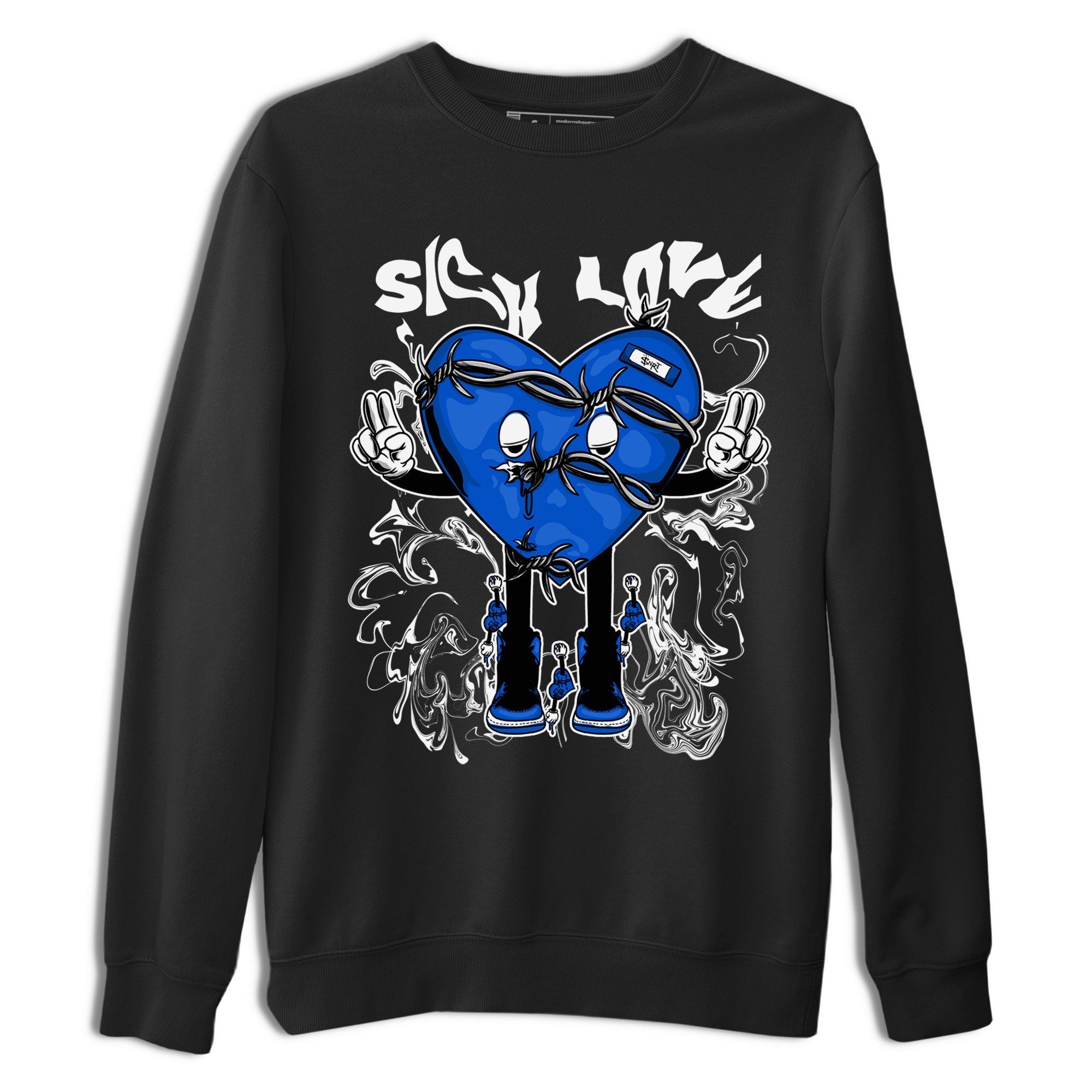 Sick Love snkmatch Tee - Air Jordan 1 Royal Reimagined