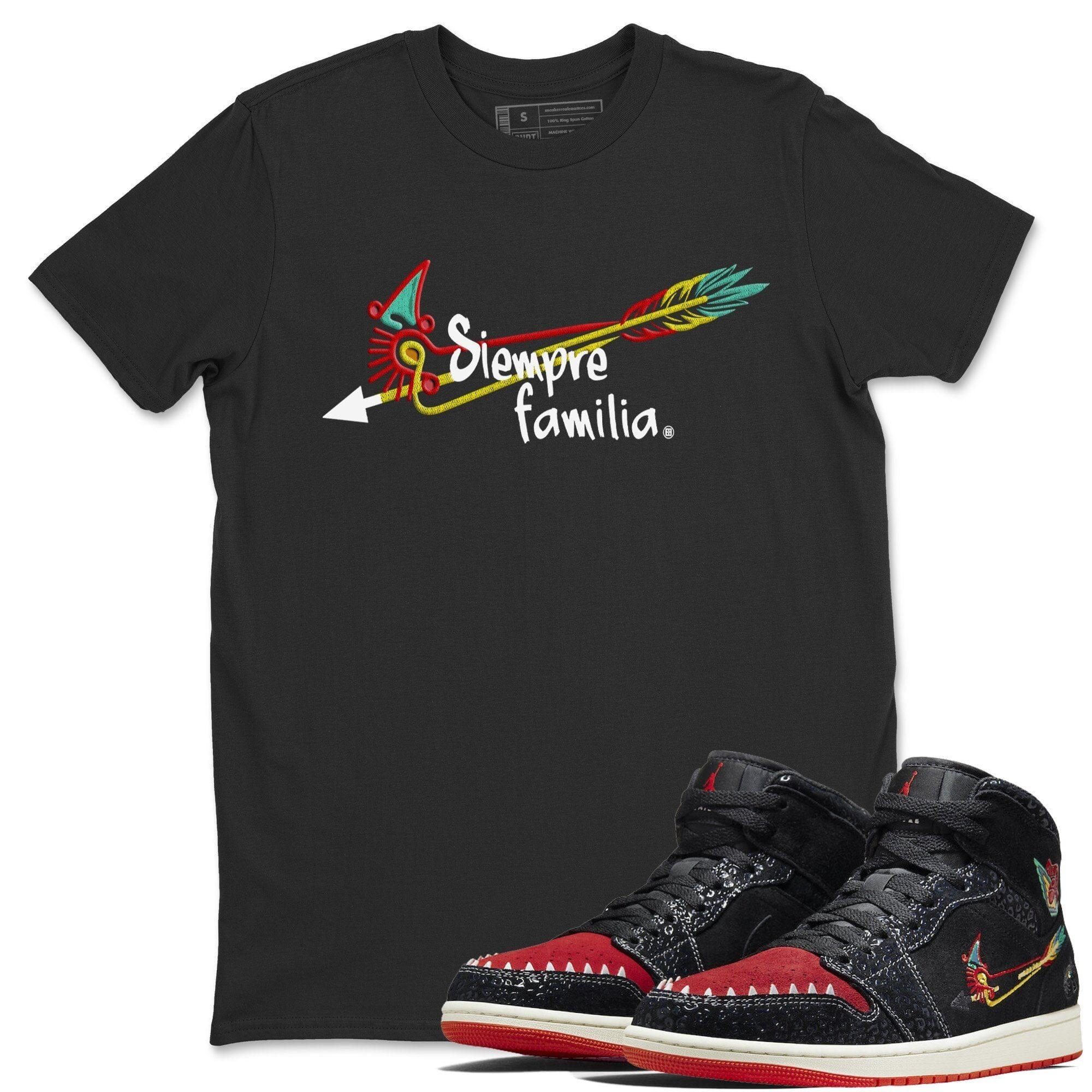 Siempre Familia Unisex Tops - Air Jordan 1 Siempre Familia
