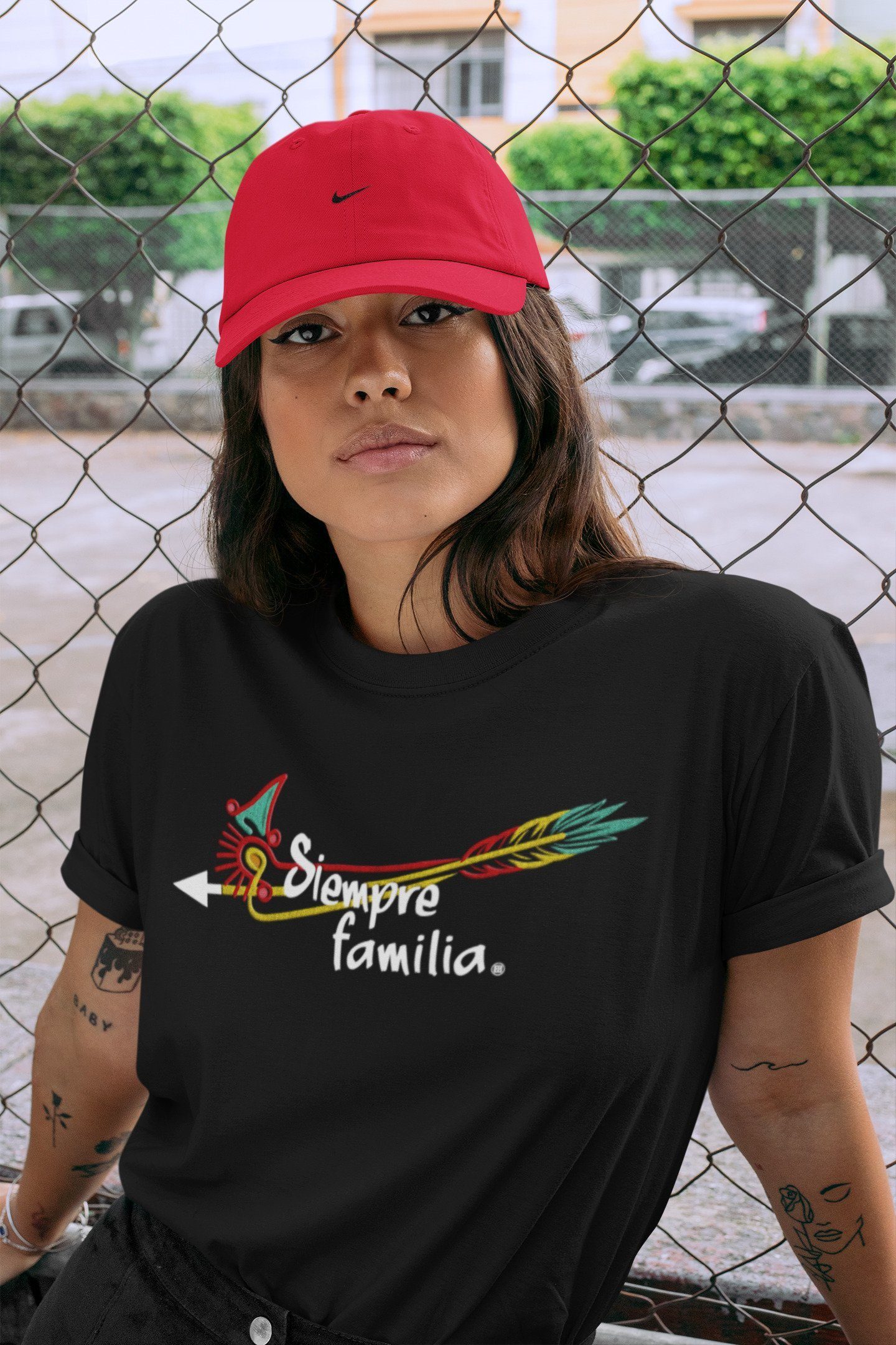Siempre Familia Unisex Tops - Air Jordan 1 Siempre Familia