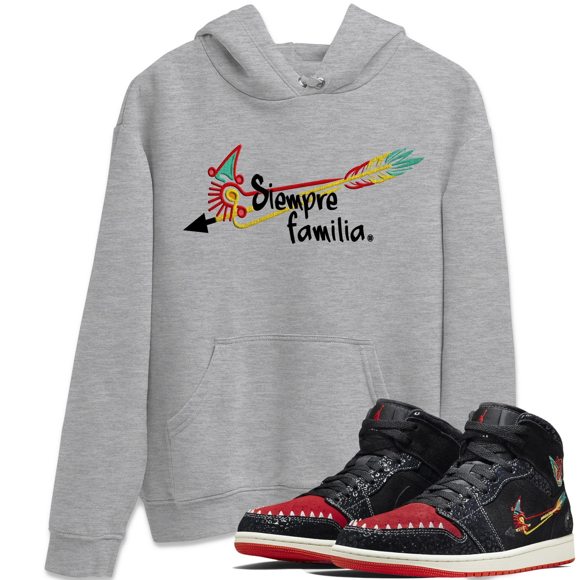 Siempre Familia Unisex Tops - Air Jordan 1 Siempre Familia