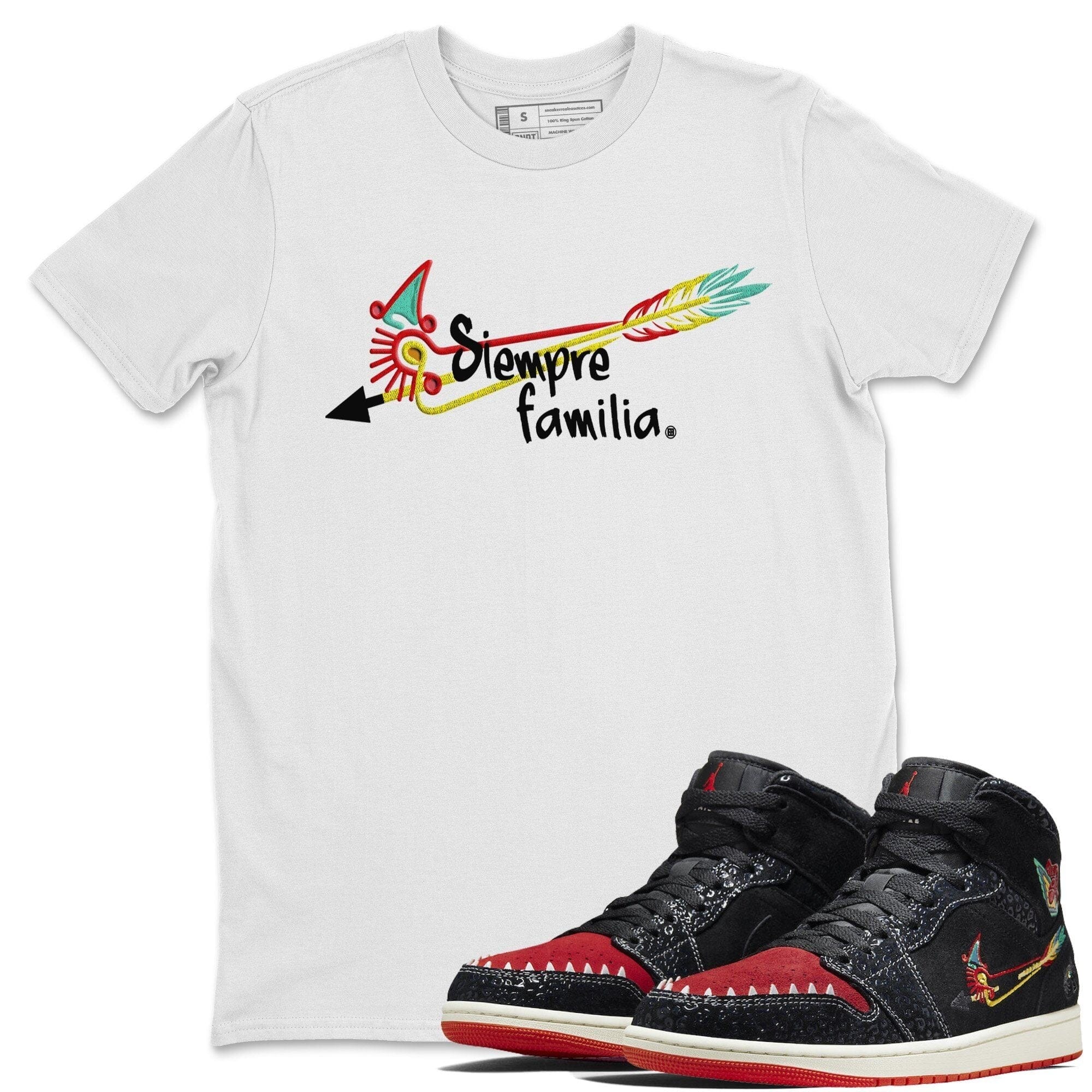 Siempre Familia Unisex Tops - Air Jordan 1 Siempre Familia