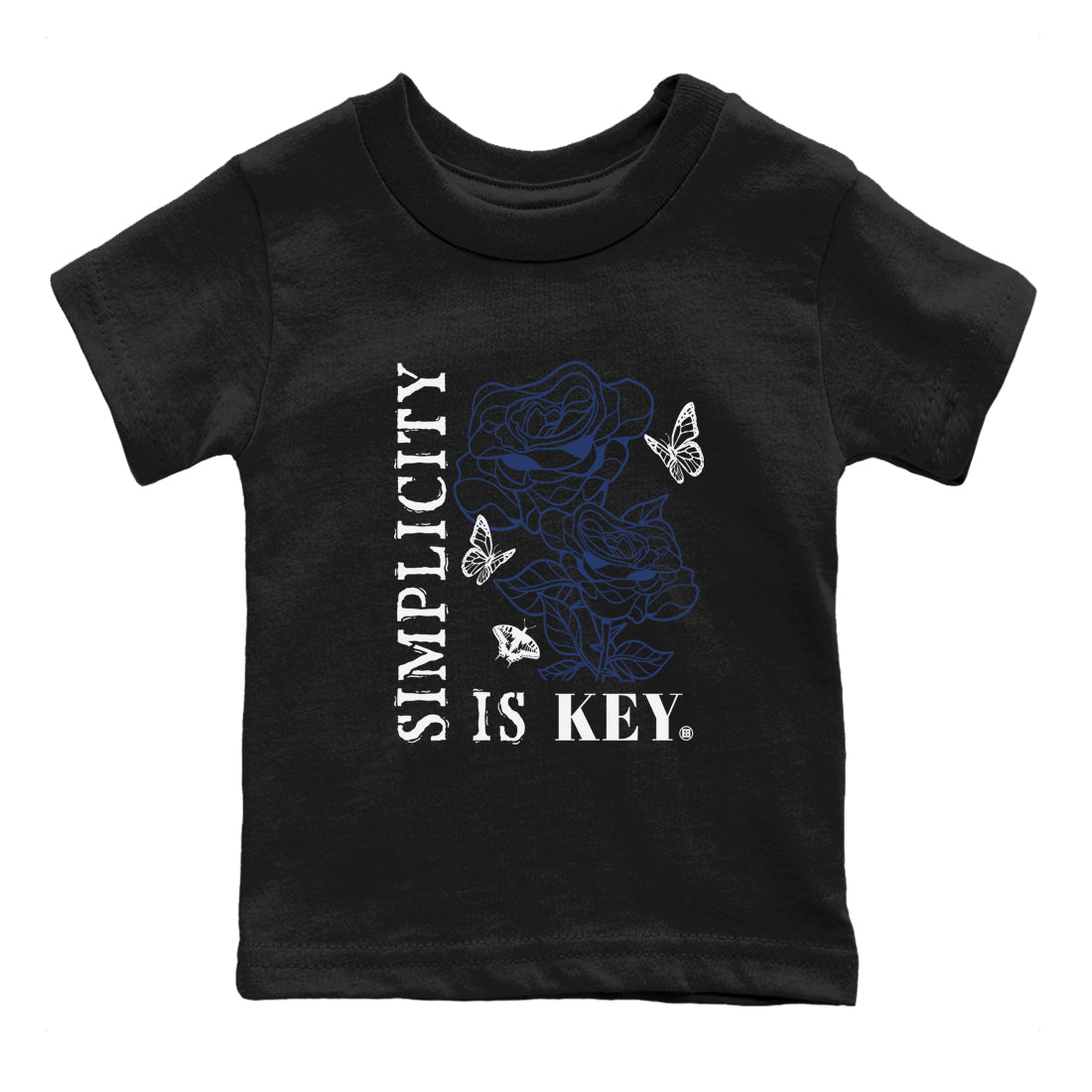 Simplicity Is Key snkmatch Tees Kids - Air Jordan 1 Midnight Navy
