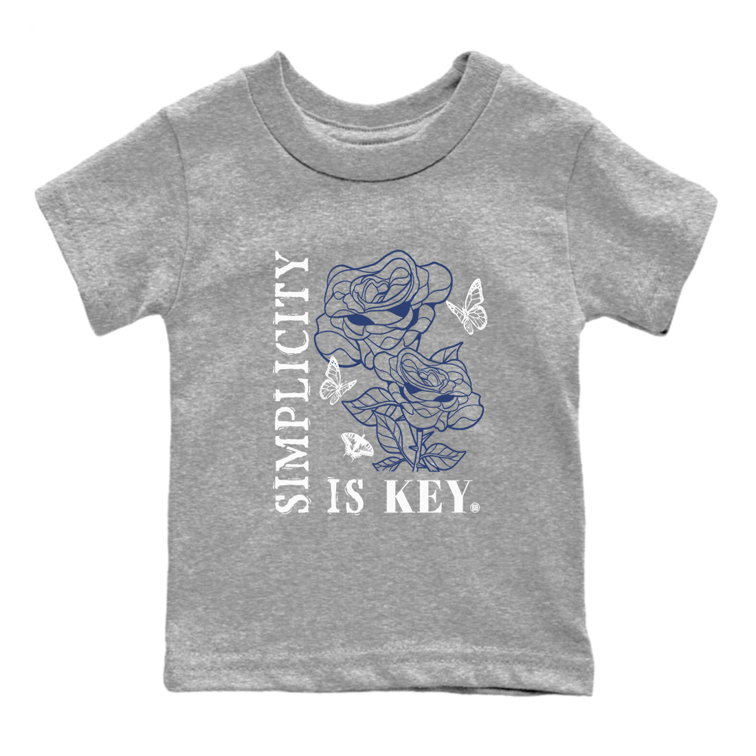 Simplicity Is Key snkmatch Tees Kids - Air Jordan 1 Midnight Navy