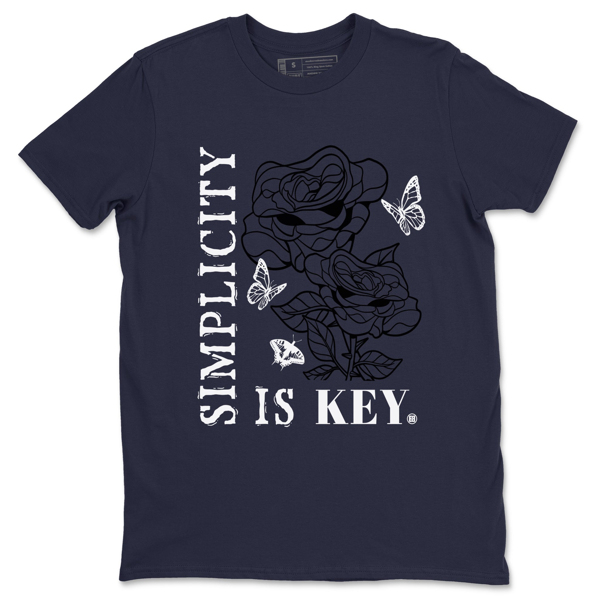 Simplicity Is Key snkmatch Tees - Air Jordan 1 Midnight Navy