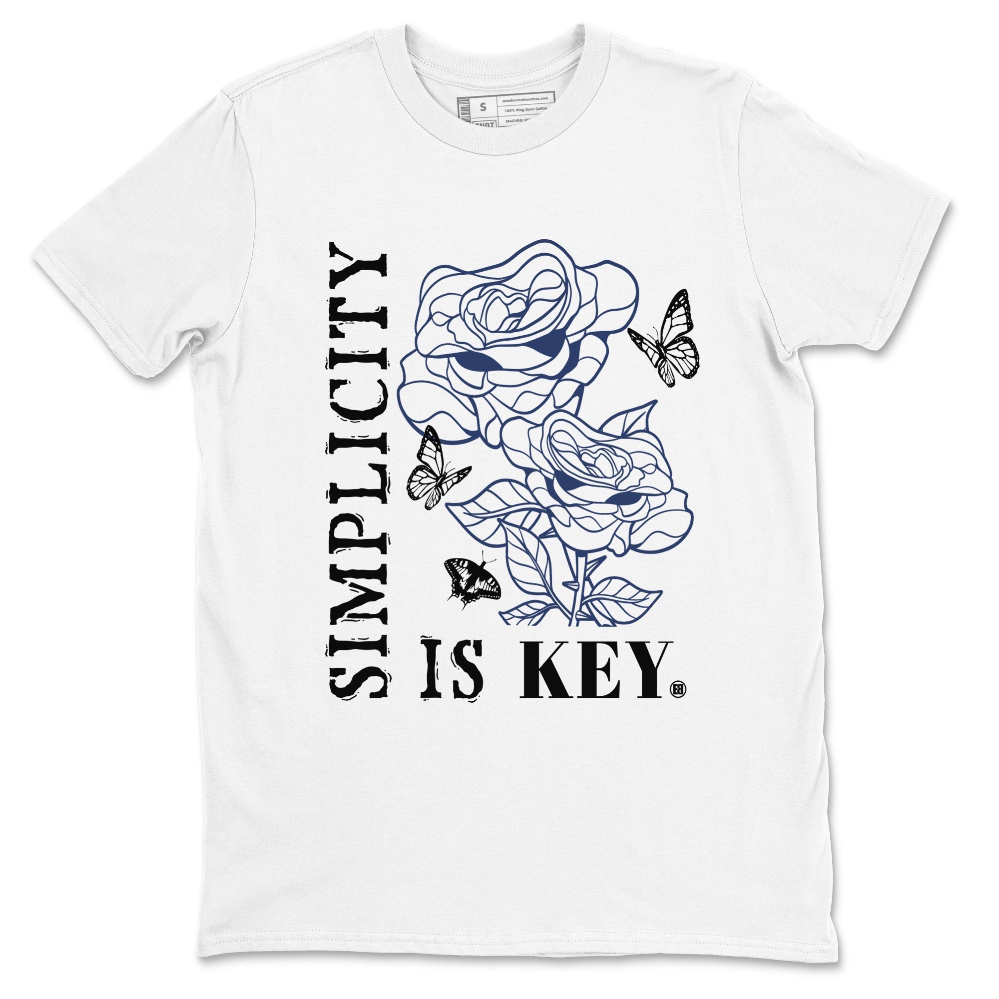 Simplicity Is Key snkmatch Tees - Air Jordan 1 Midnight Navy