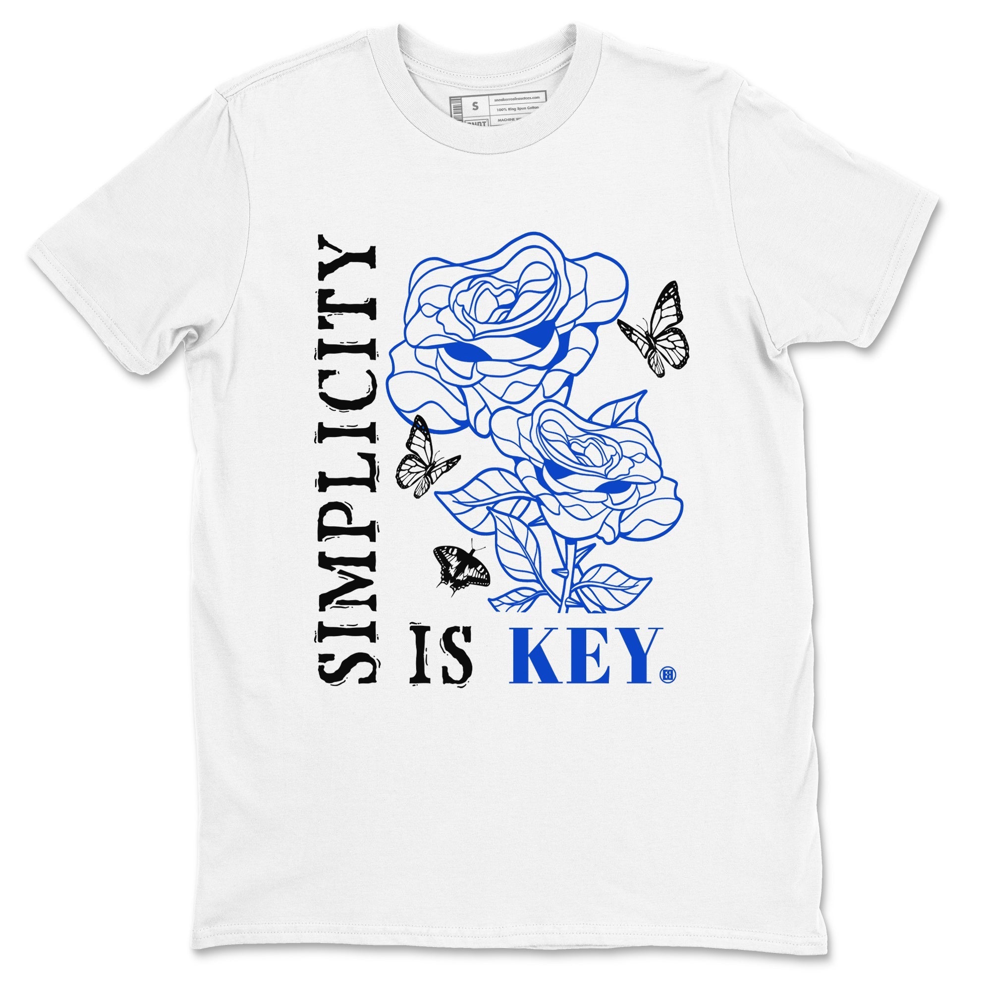 Simplicity Is Key snkmatch Tees - Air Jordan 12 Blueberry