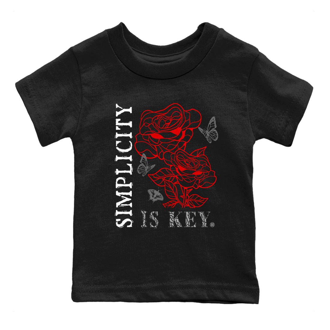 Simplicity Is Key snkmatch Tees Kids - Air Jordan 3 Black Cement