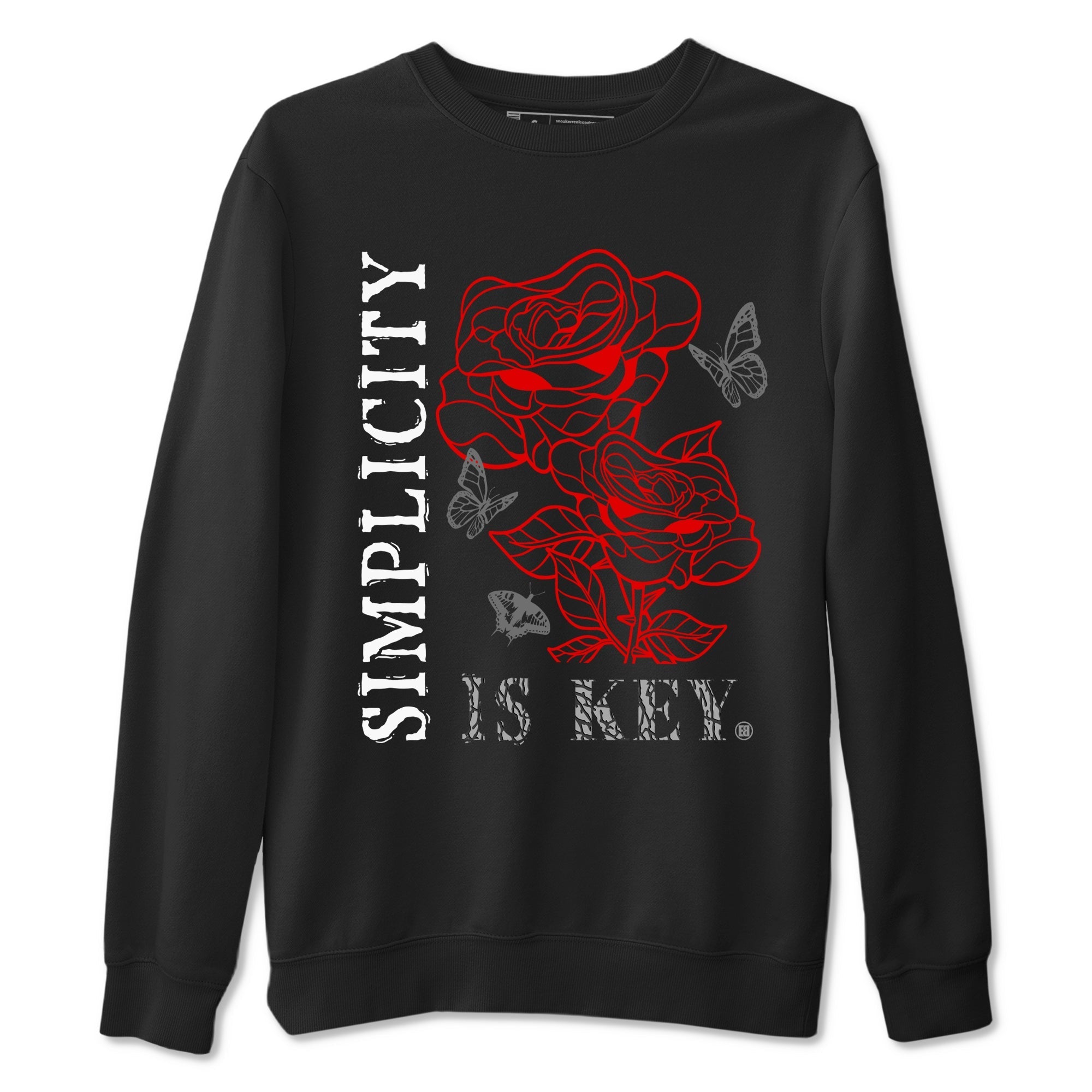 Simplicity Is Key snkmatch Tees - Air Jordan 3 Black Cement