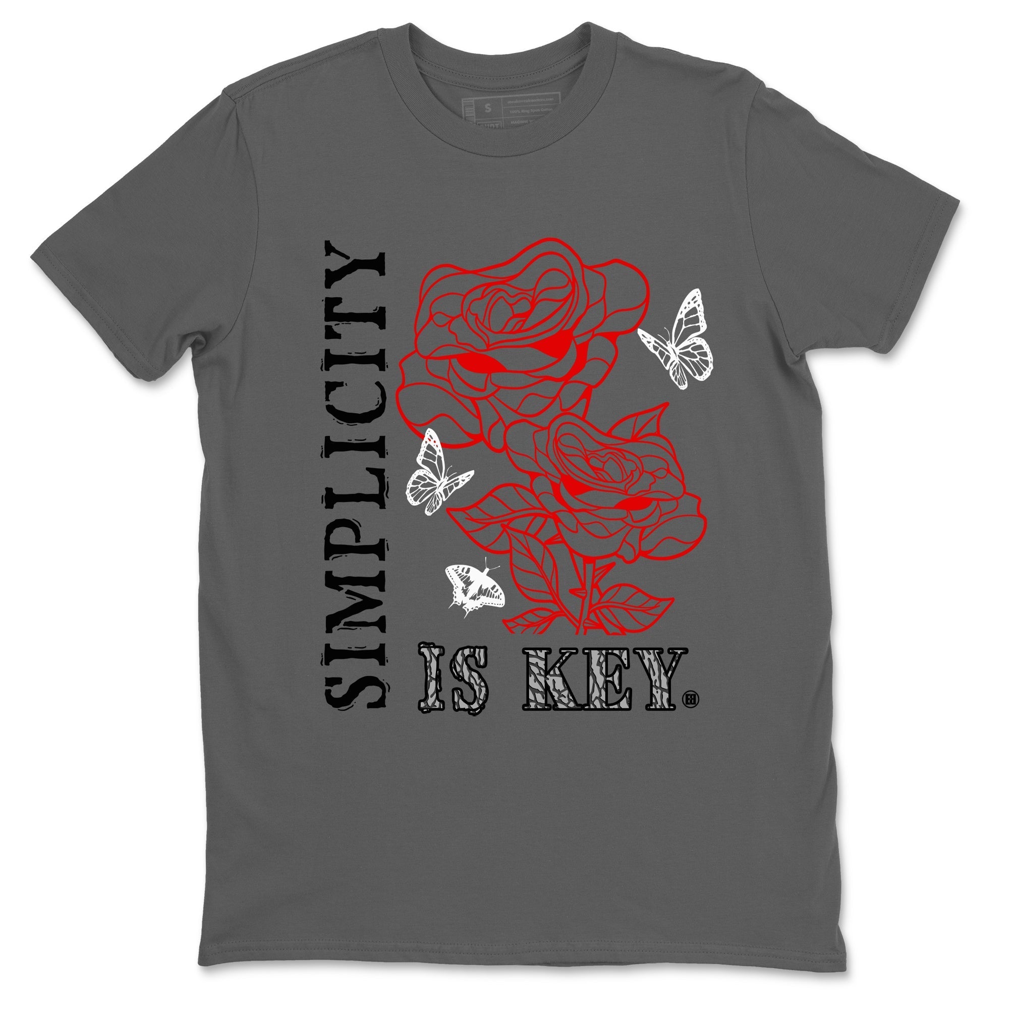 Simplicity Is Key snkmatch Tees - Air Jordan 3 Black Cement