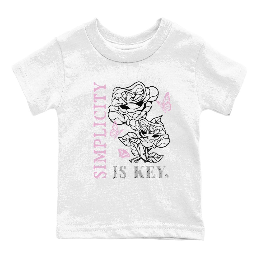 Simplicity Is Key snkmatch Tees Kids - Air Jordan 4 Orchid