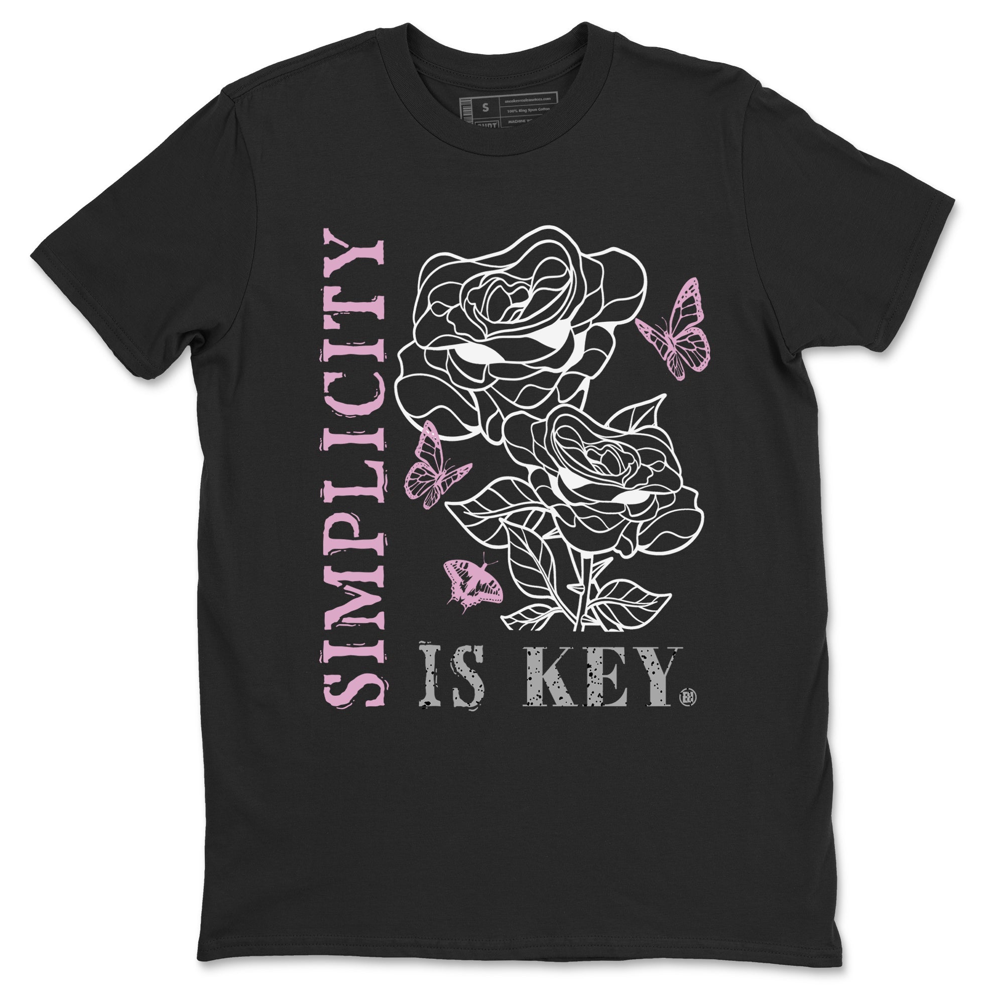Simplicity Is Key snkmatch Tees - Air Jordan 4 Orchid
