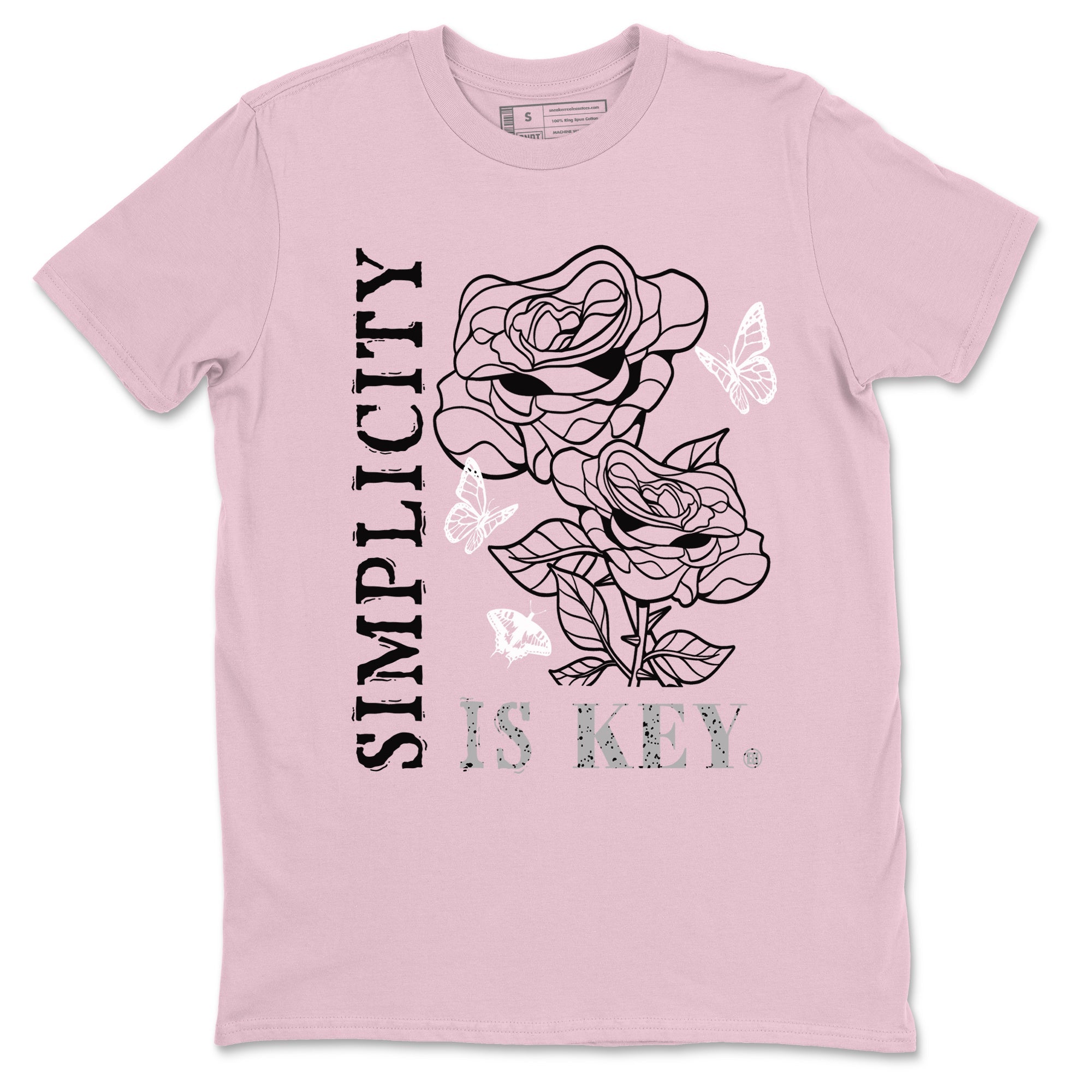 Simplicity Is Key snkmatch Tees - Air Jordan 4 Orchid