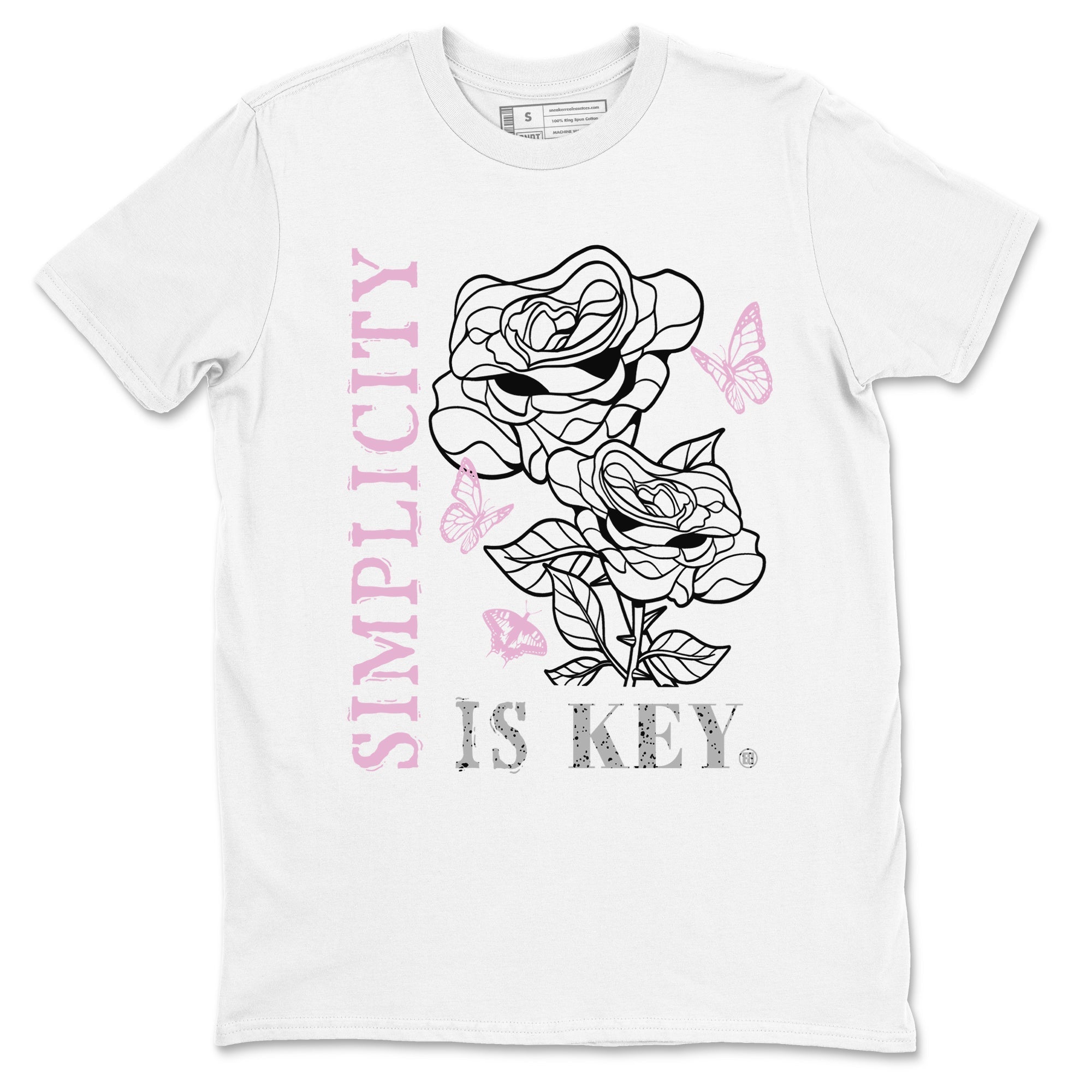 Simplicity Is Key snkmatch Tees - Air Jordan 4 Orchid