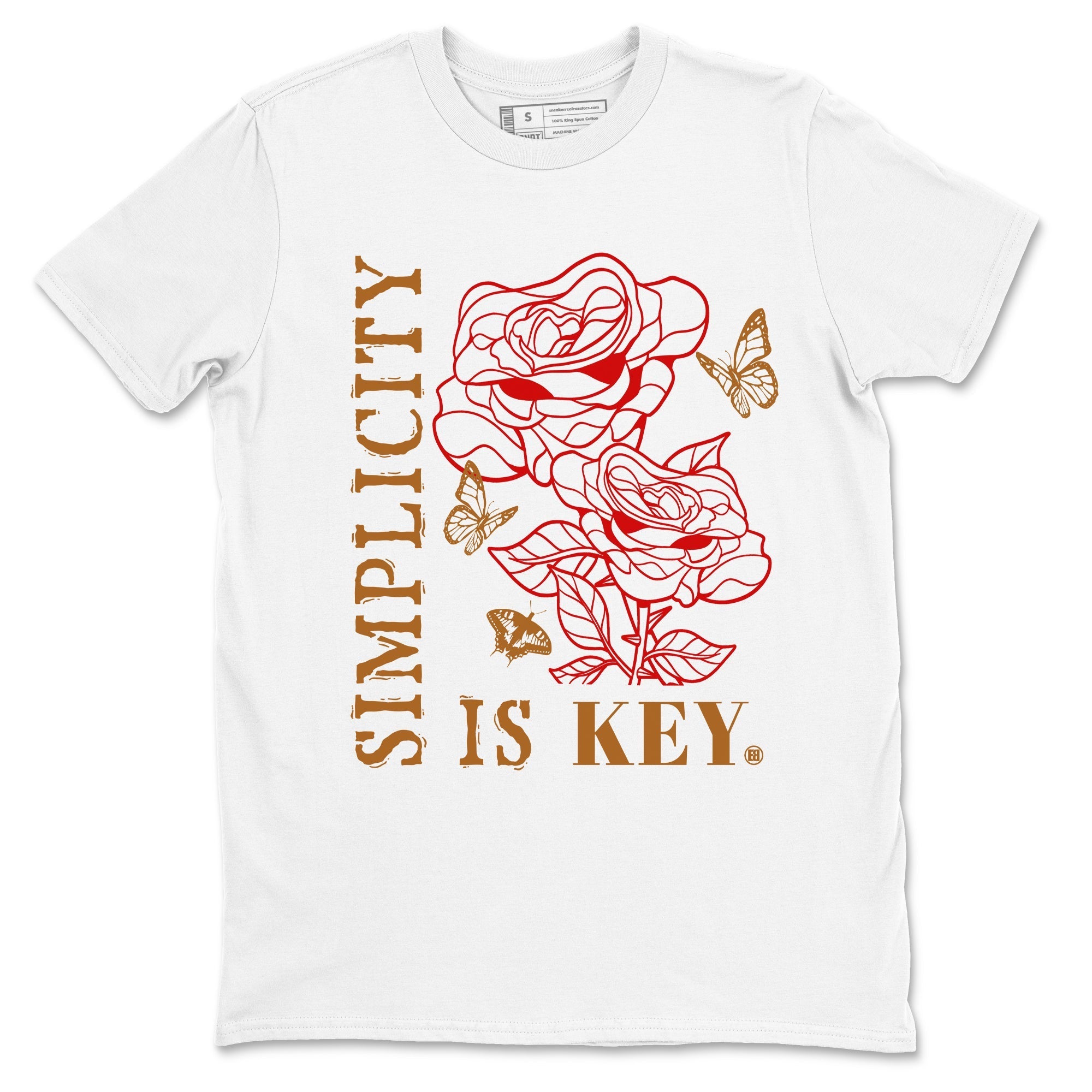 Simplicity Is Key snkmatch Tees - Air Jordan 5 Archaeo Brown