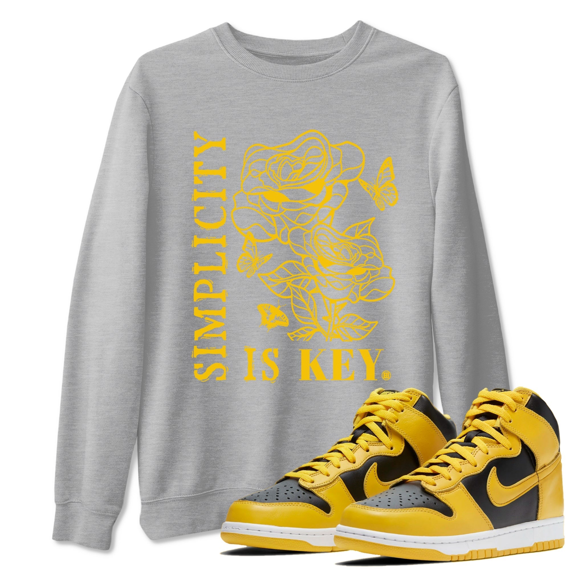 Simplicity Is Key snkmatch Tees - Dunk High Pollen