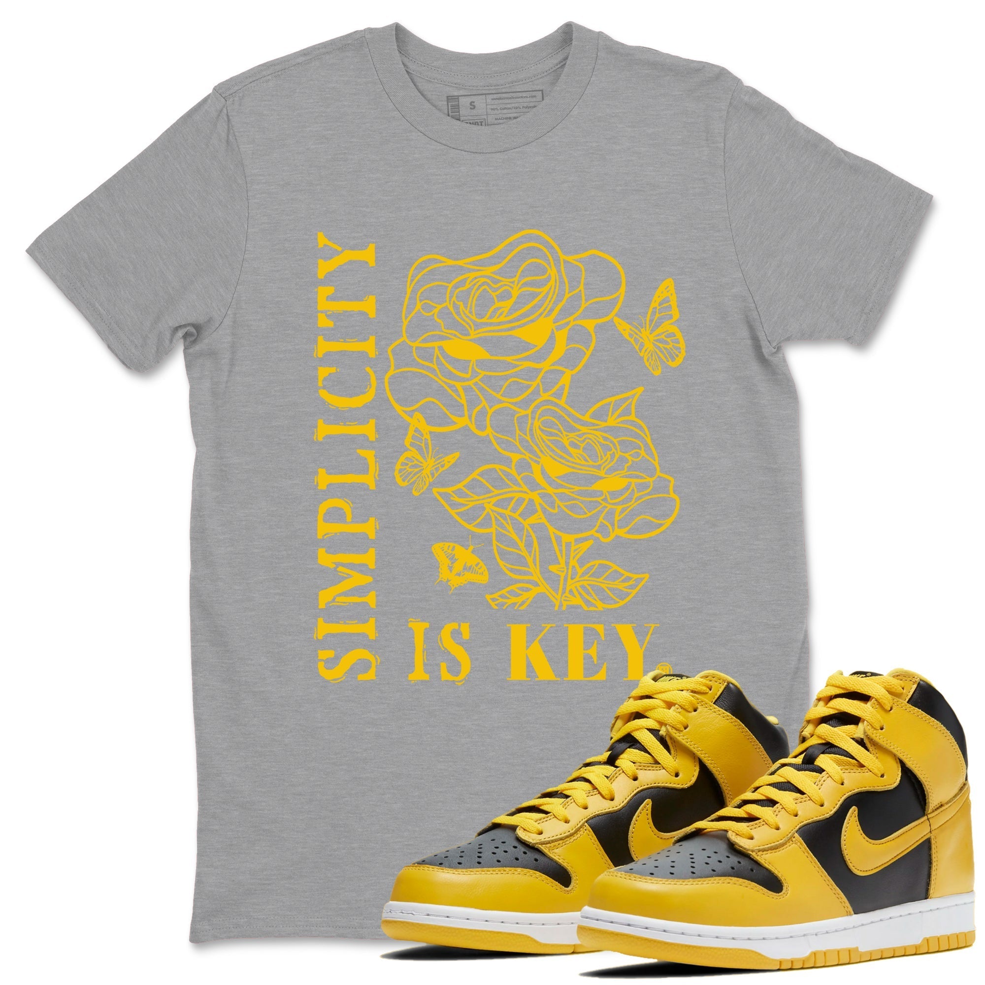 Simplicity Is Key snkmatch Tees - Dunk High Pollen