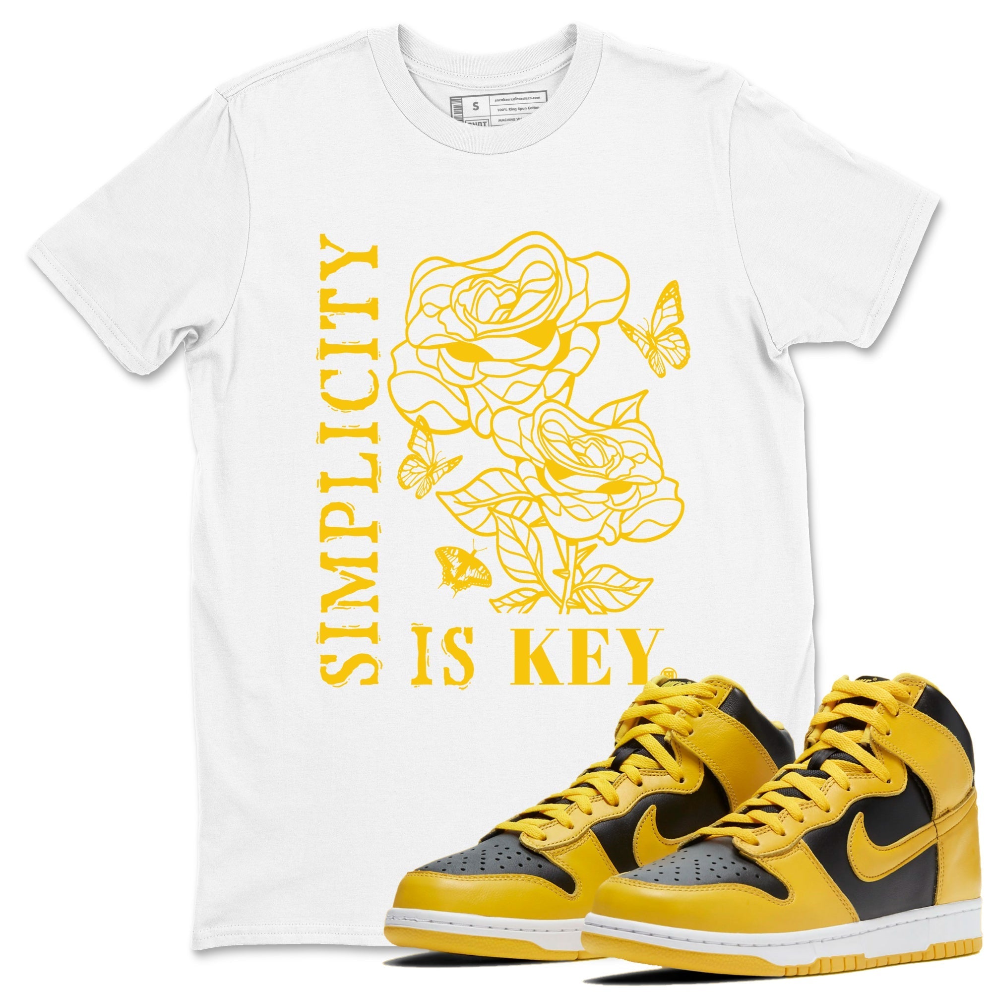 Simplicity Is Key snkmatch Tees - Dunk High Pollen