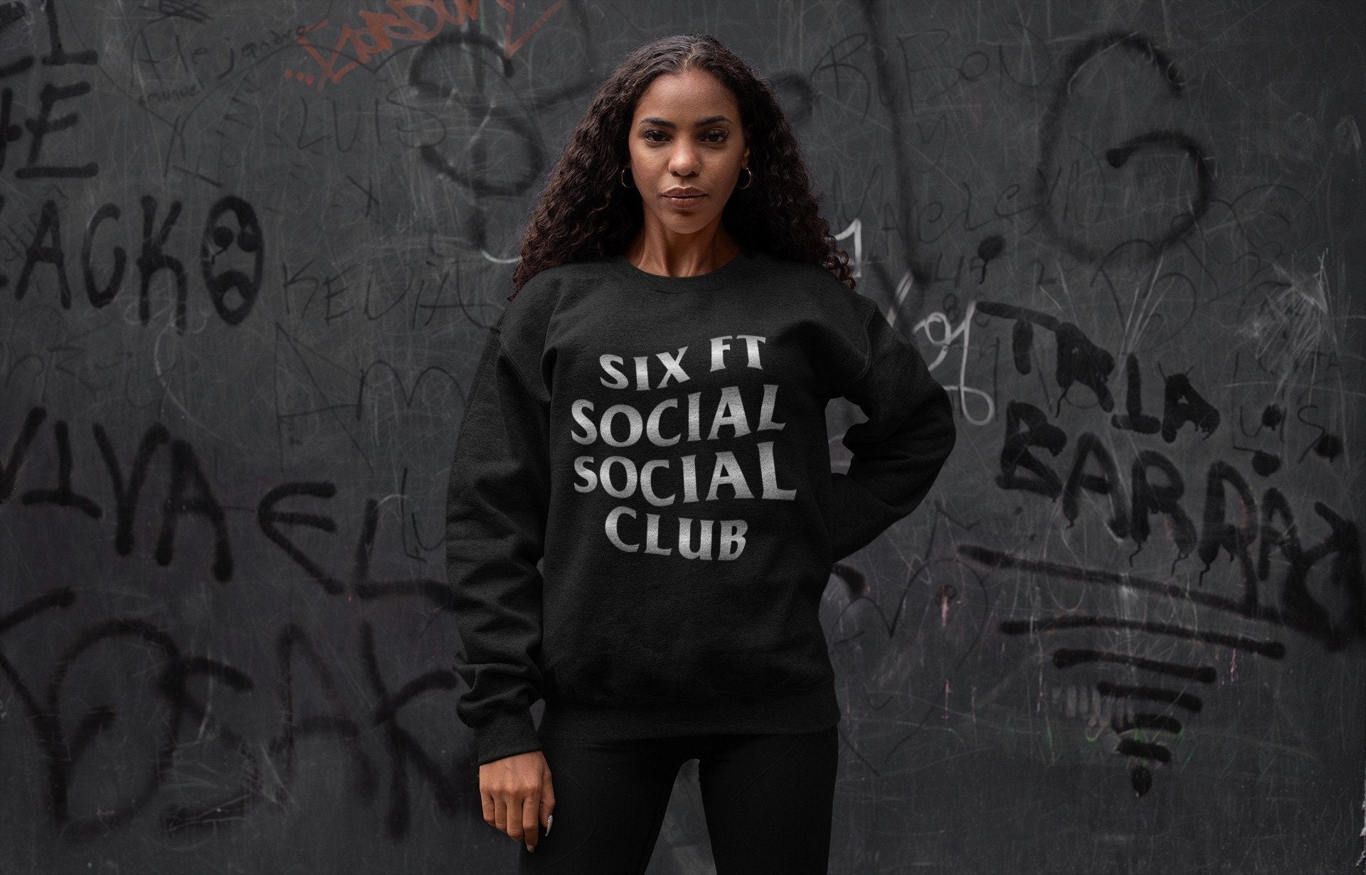 Six FT Social Club Unisex Tops - Air Jordan 1 Silver Toe
