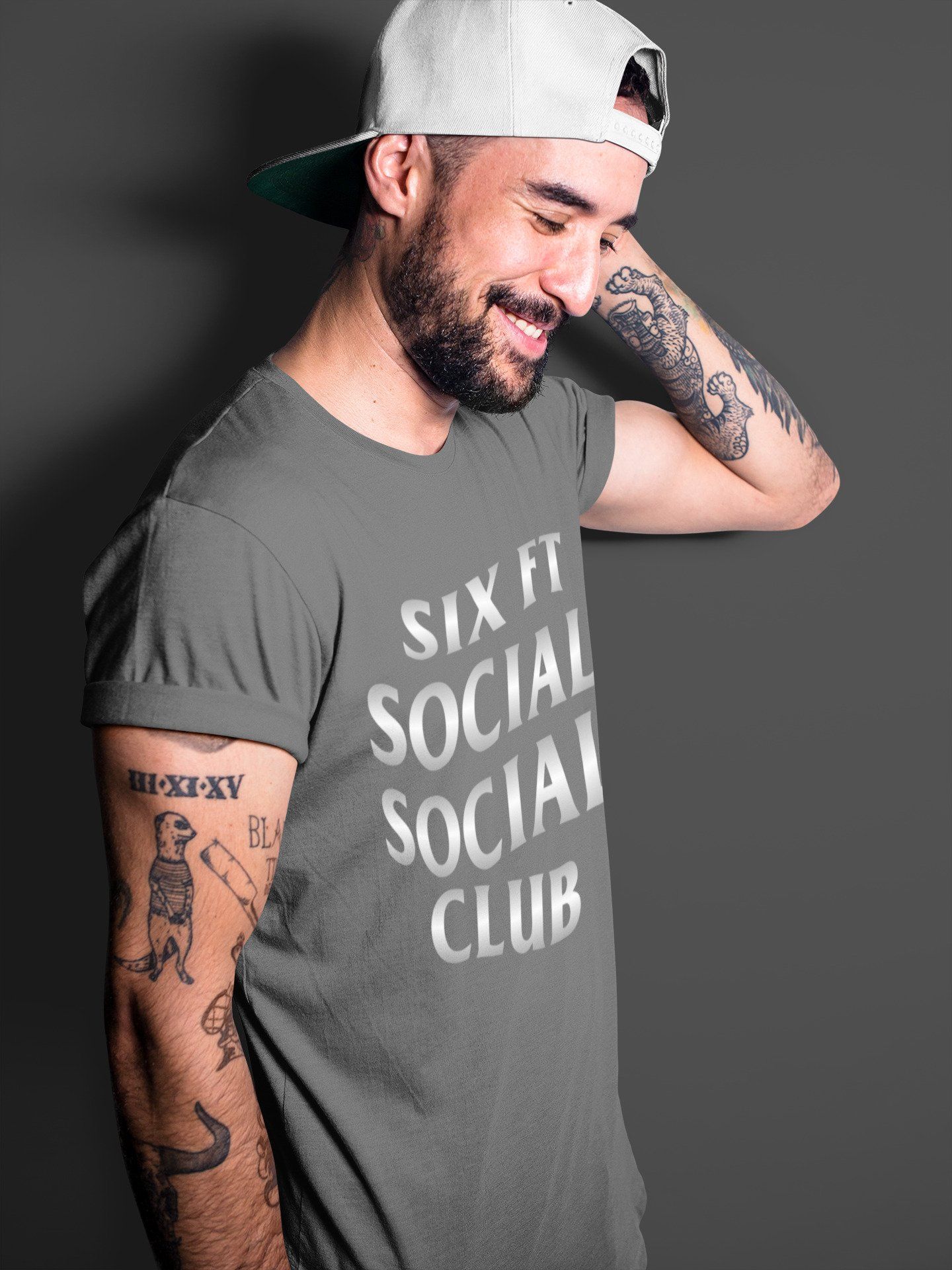 Six FT Social Club Unisex Tops - Air Jordan 1 Silver Toe