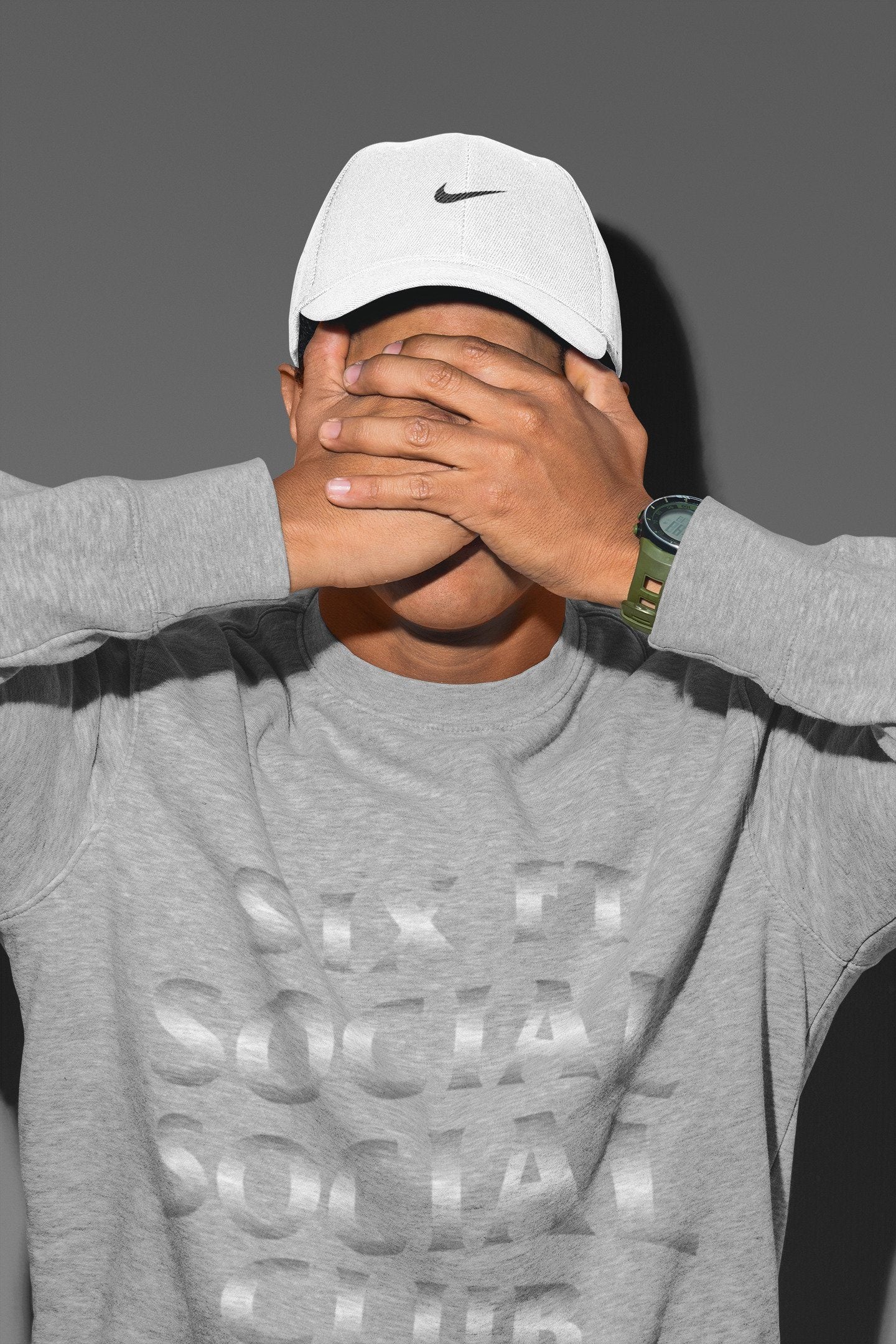 Six FT Social Club Unisex Tops - Air Jordan 1 Silver Toe