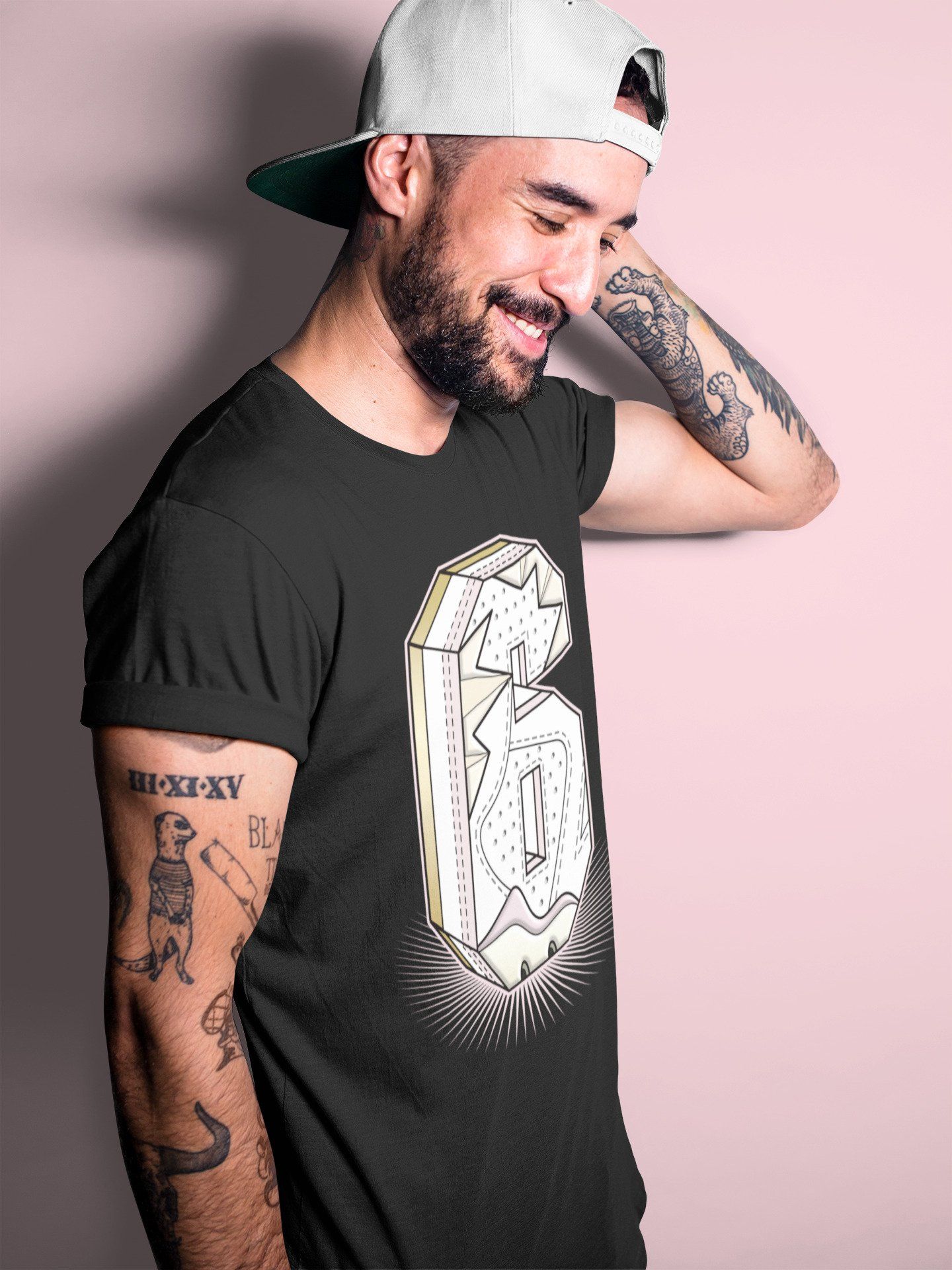 Six Statue Unisex Tops - Air Jordan 6 Gold Hoops