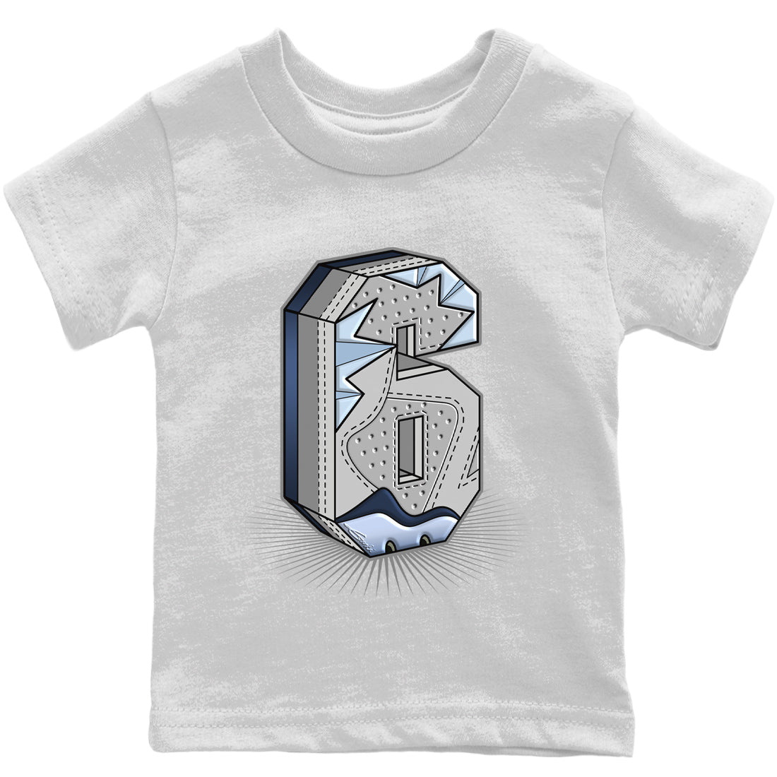 Six Statue Kids Tops - Air Jordan 6 Georgetown
