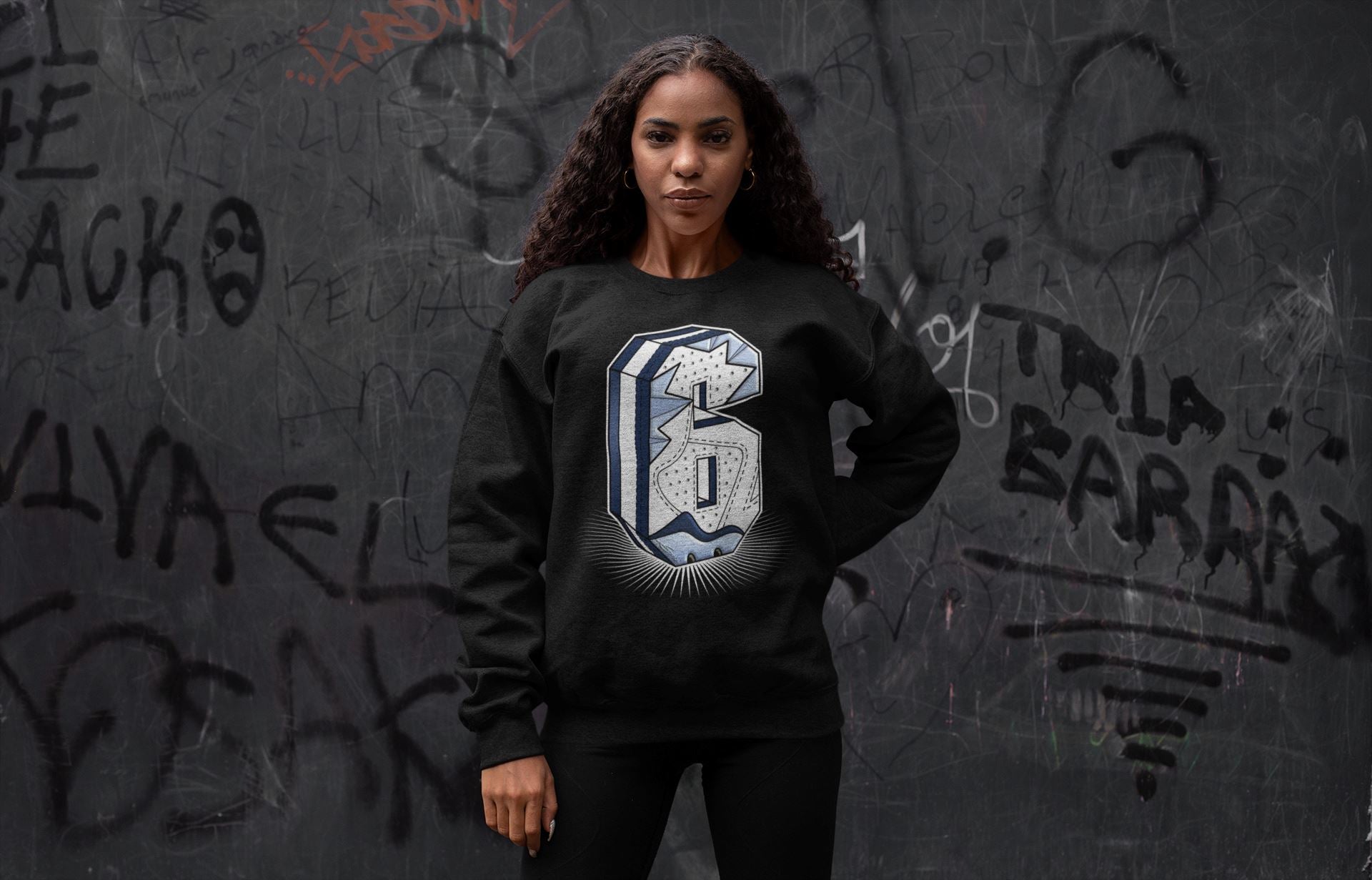 Six Statue Unisex Tops - Air Jordan 6 Midnight Navy