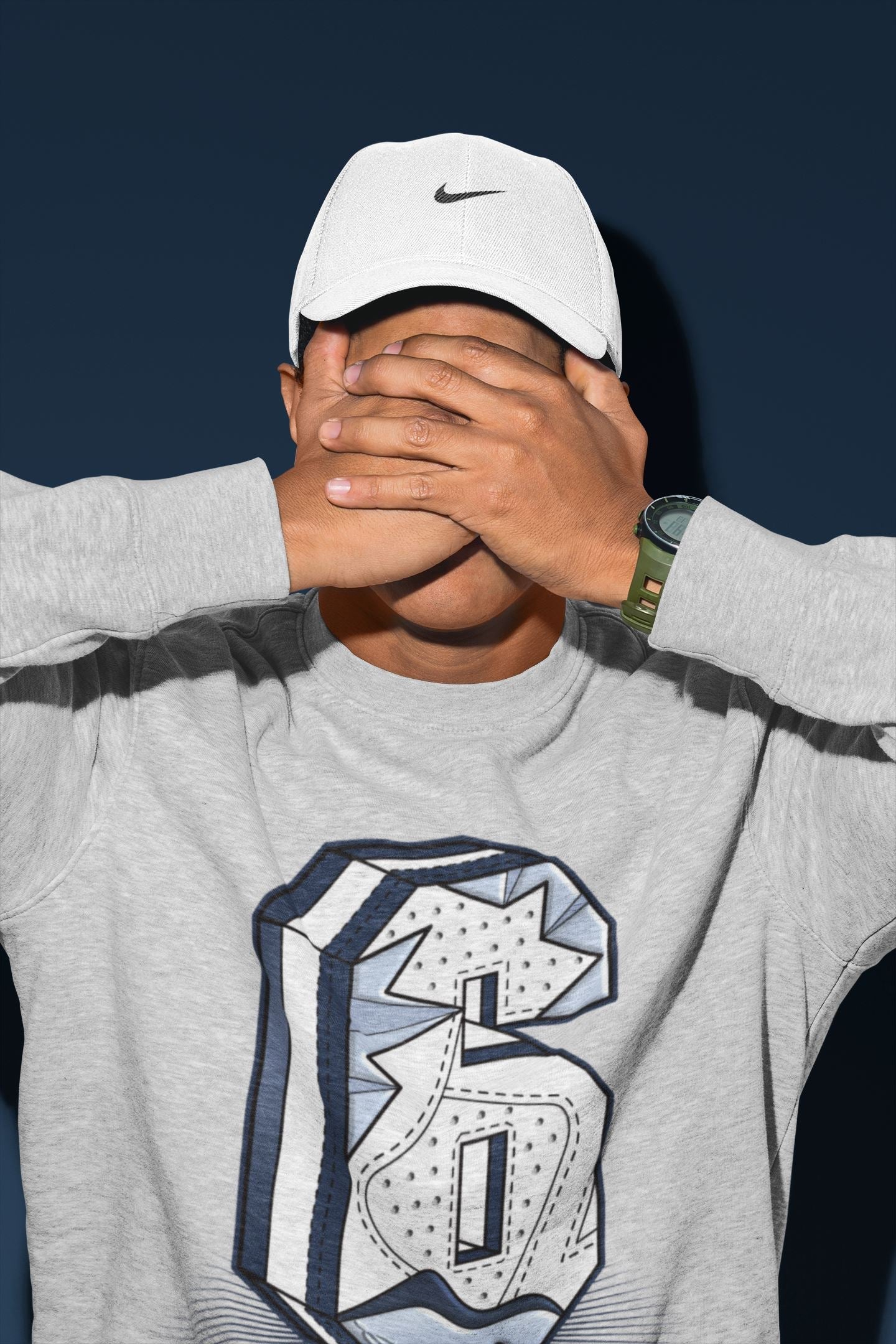 Six Statue Unisex Tops - Air Jordan 6 Midnight Navy