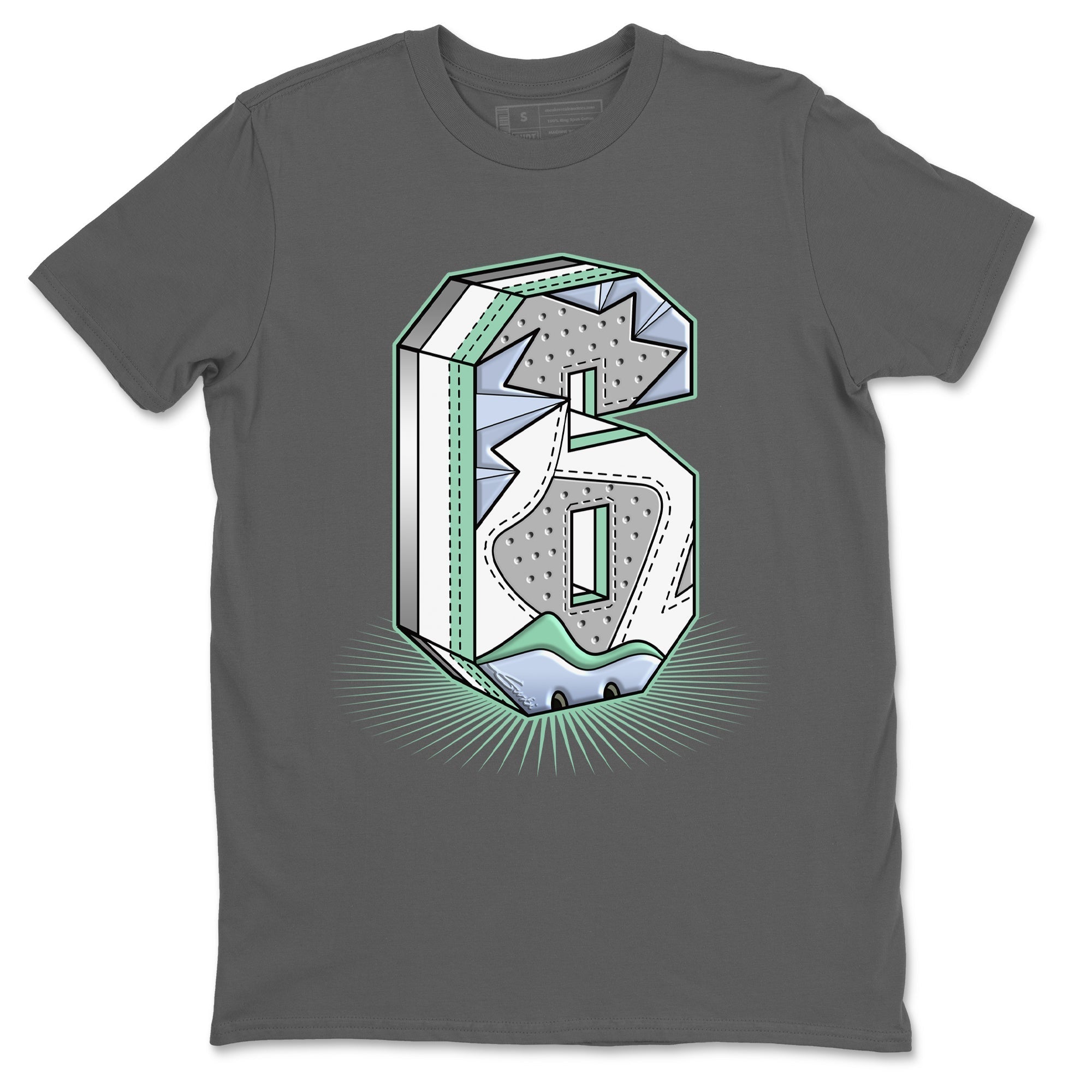 Six Statue Unisex Tops - Air Jordan 6 Mint Foam