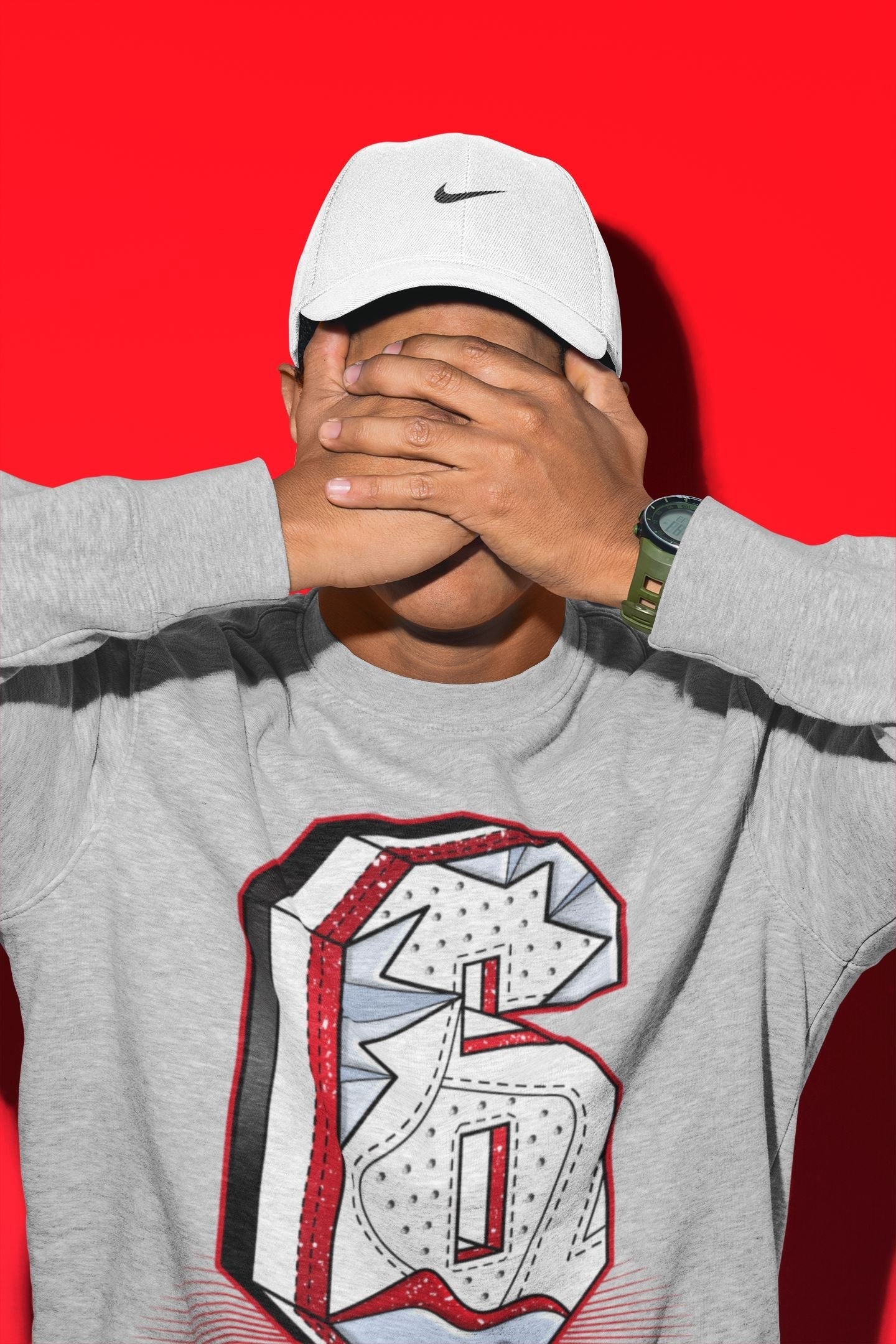 Six Statue Unisex Tops - Air Jordan 6 Red Velvet Cookies