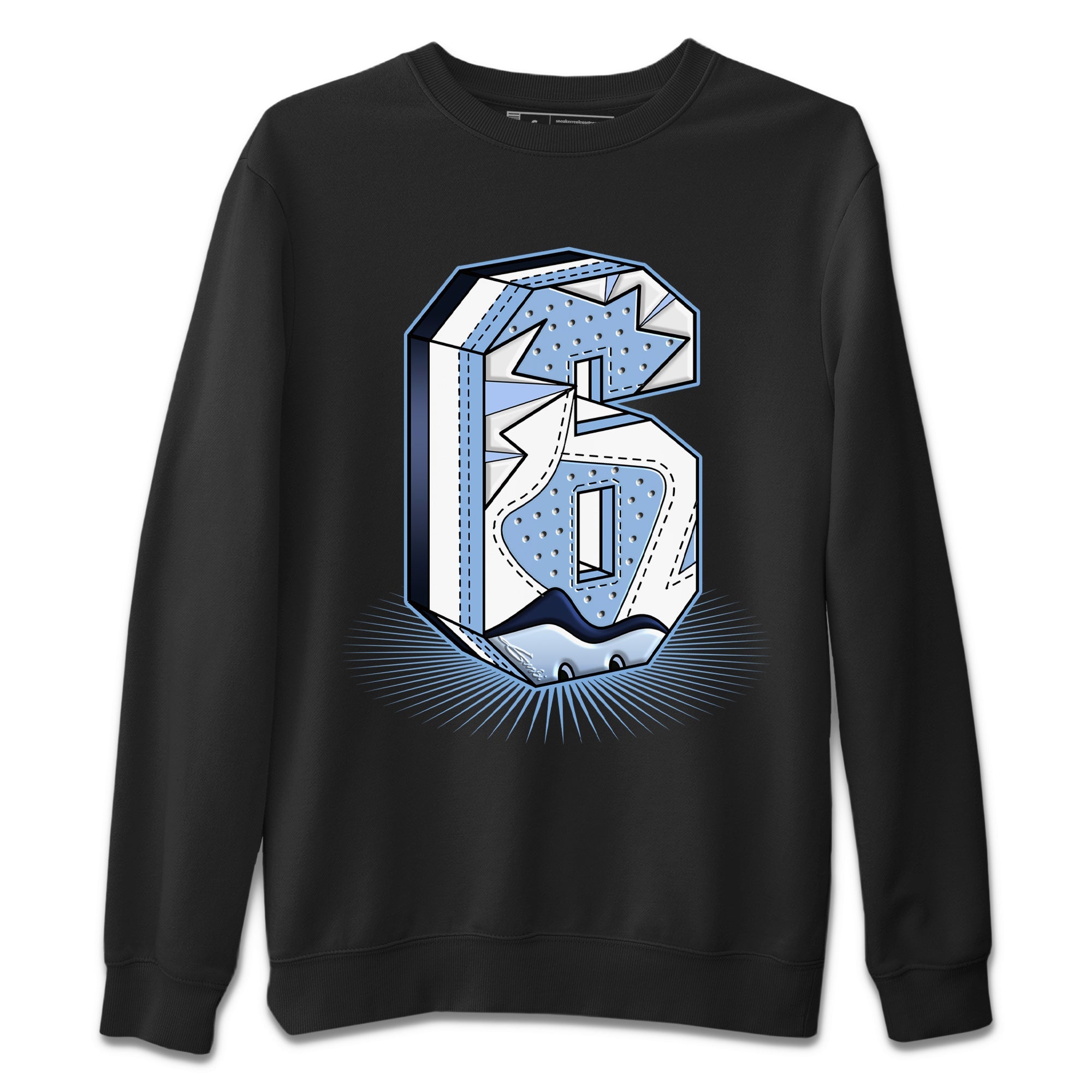 Six Statue Unisex Tops - Air Jordan 6 UNC