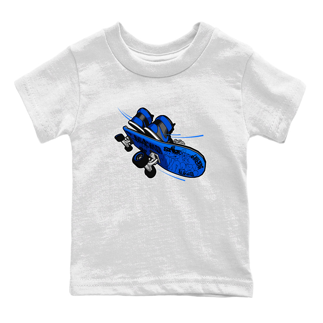 Skateboard snkmatch Tee Kids - Air Jordan 1 Royal Reimagined