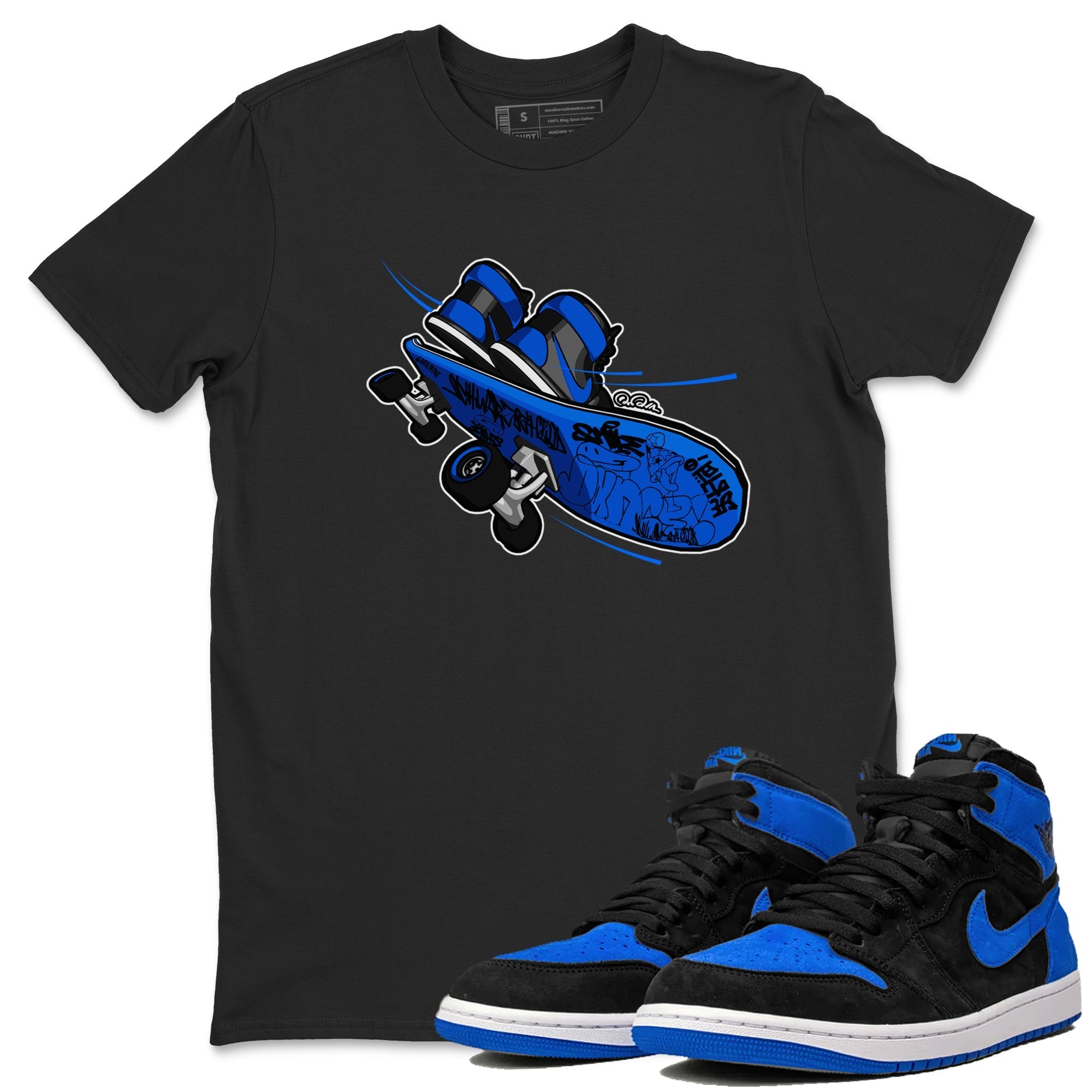 Skateboard snkmatch Tee - Air Jordan 1 Royal Reimagined