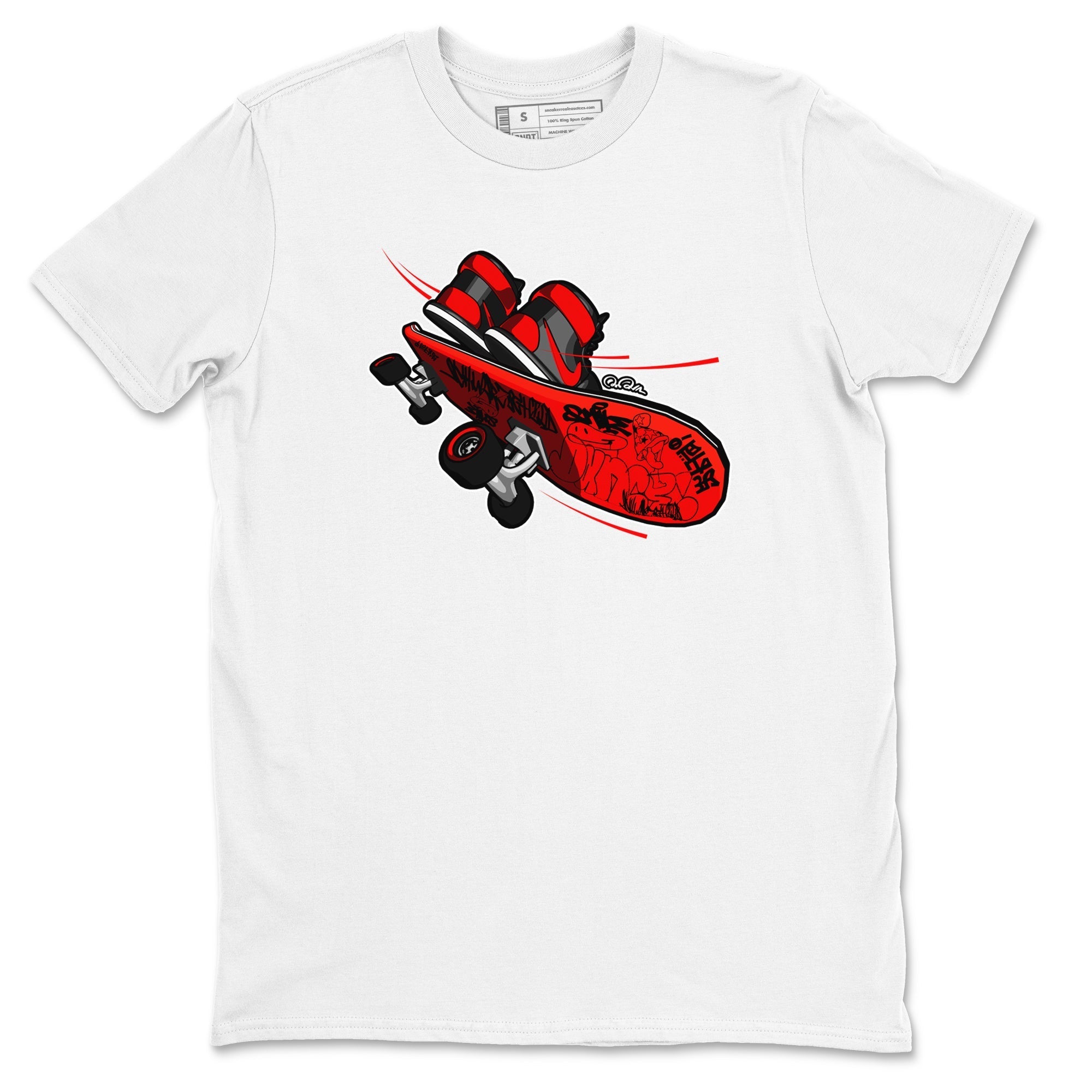 Skateboard snkmatch Tee - Air Jordan 1 Satin Bred