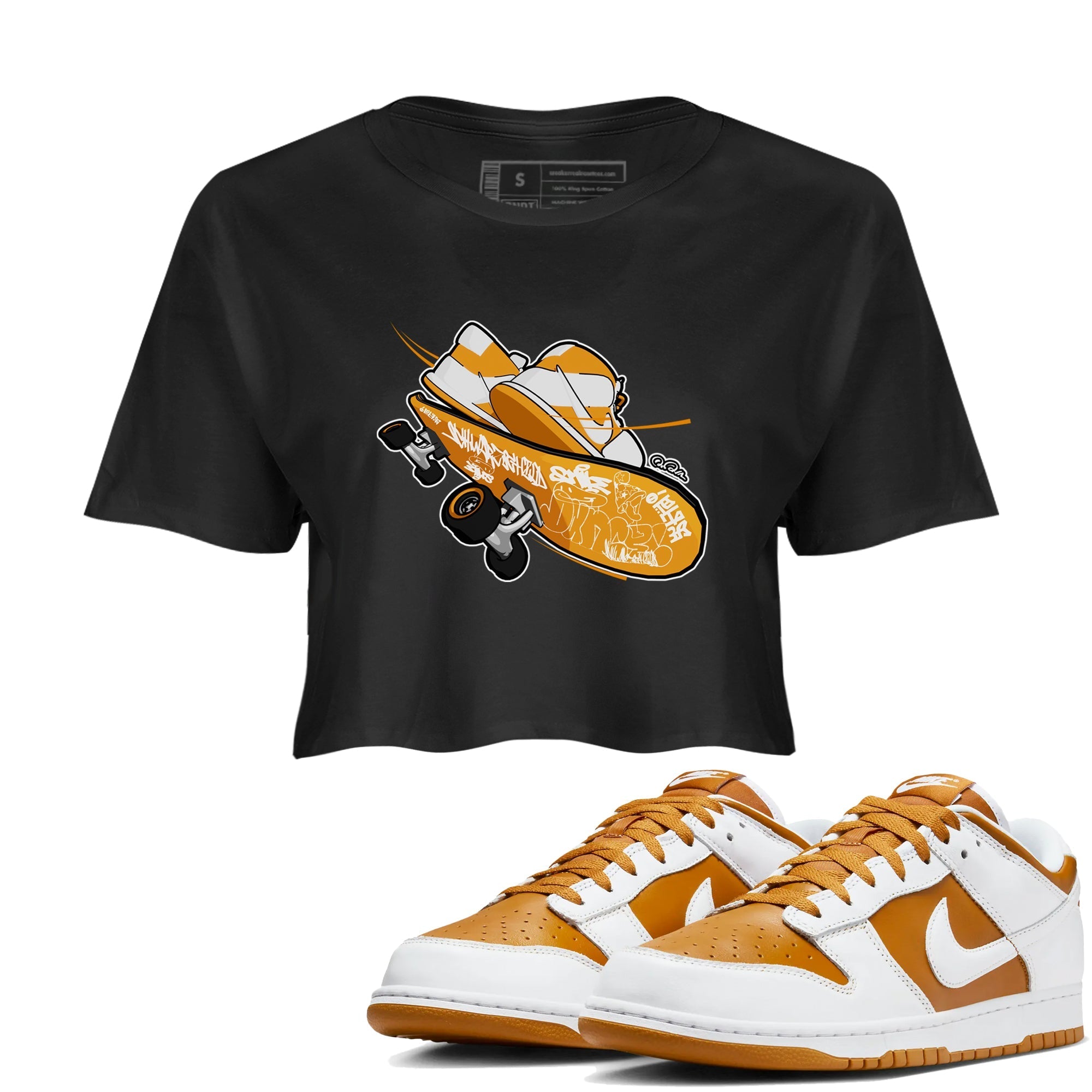 Skateboard snkmatch Women's Top - Dunk Dark Curry