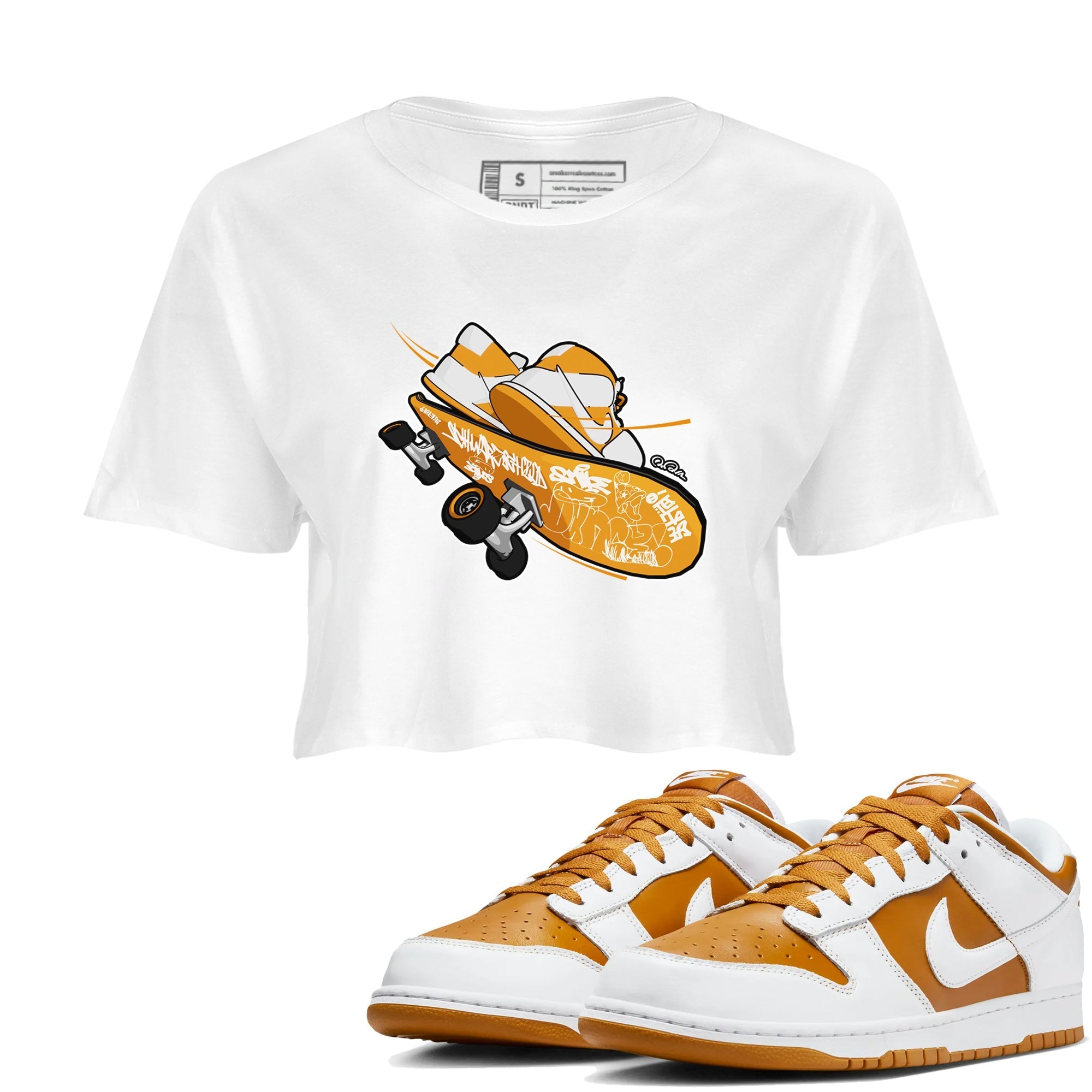 Skateboard snkmatch Women's Top - Dunk Dark Curry