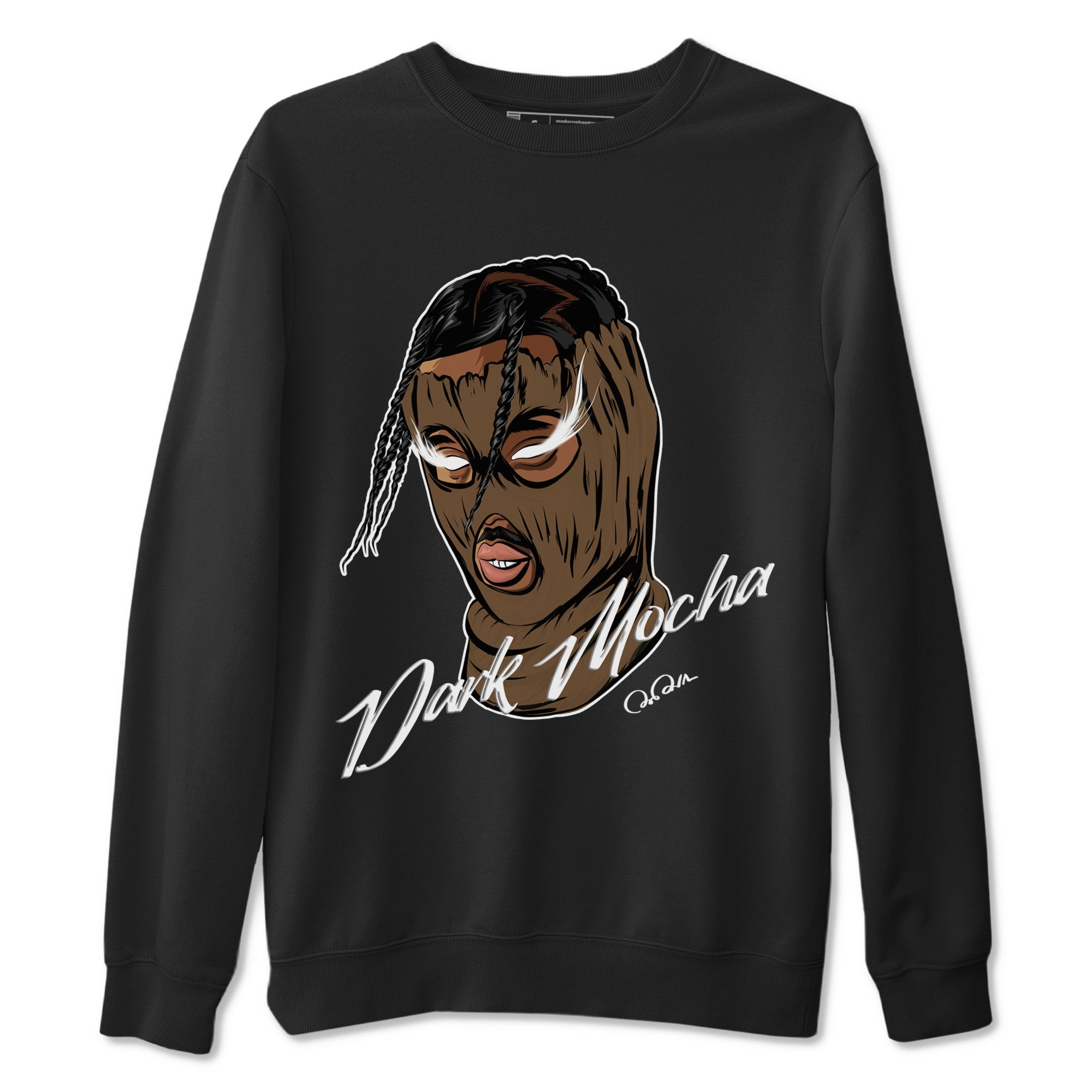 Ski Mask Gang snkmatch Tees - Jordan Jumpman Jack Travis Scott Dark Mocha