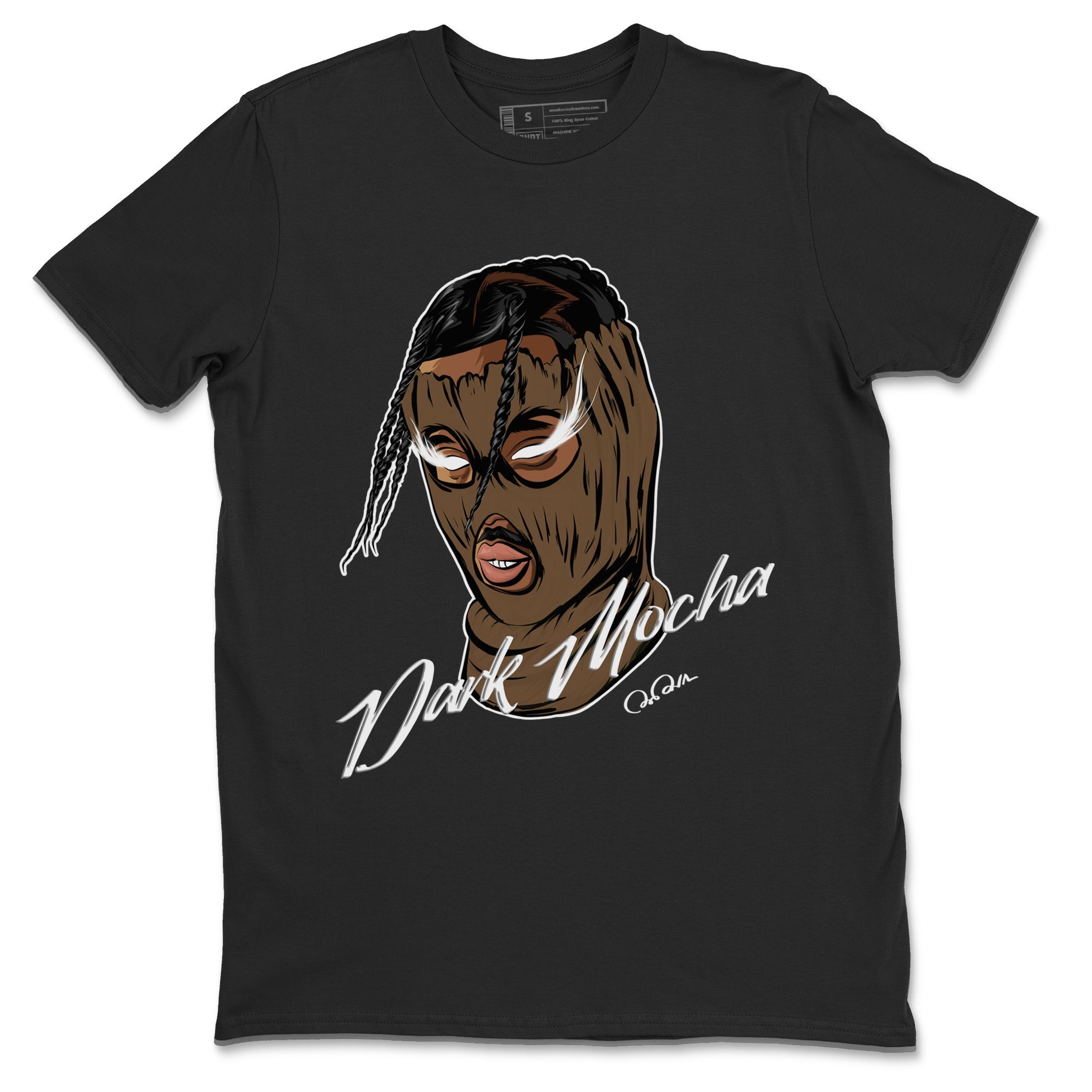 Ski Mask Gang snkmatch Tees - Jordan Jumpman Jack Travis Scott Dark Mocha