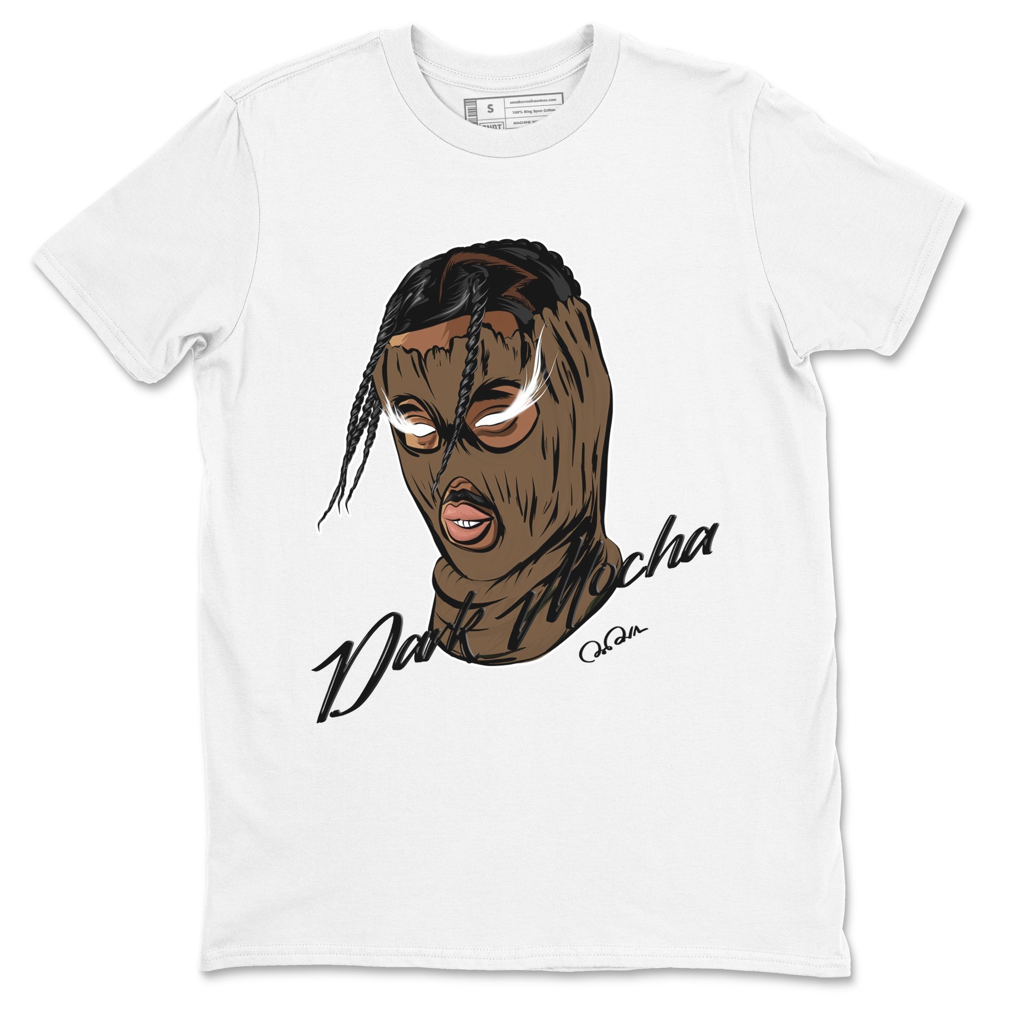 Ski Mask Gang snkmatch Tees - Jordan Jumpman Jack Travis Scott Dark Mocha