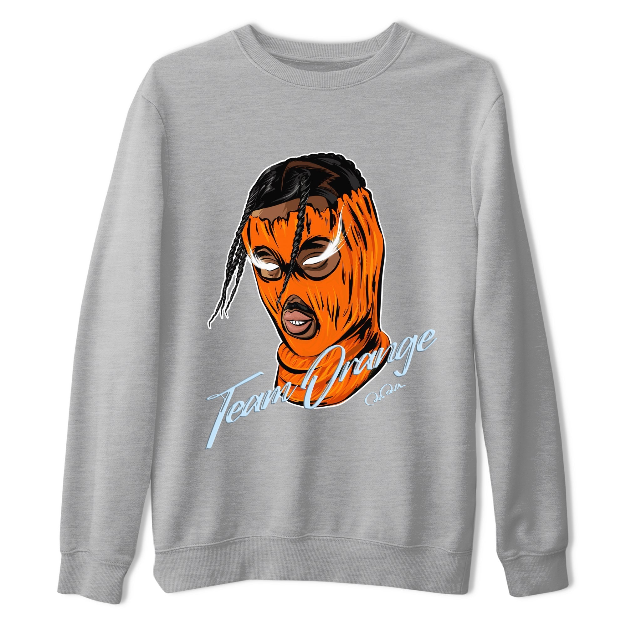 Ski Mask Gang snkmatch Tee - Crazy 8 Team Orange