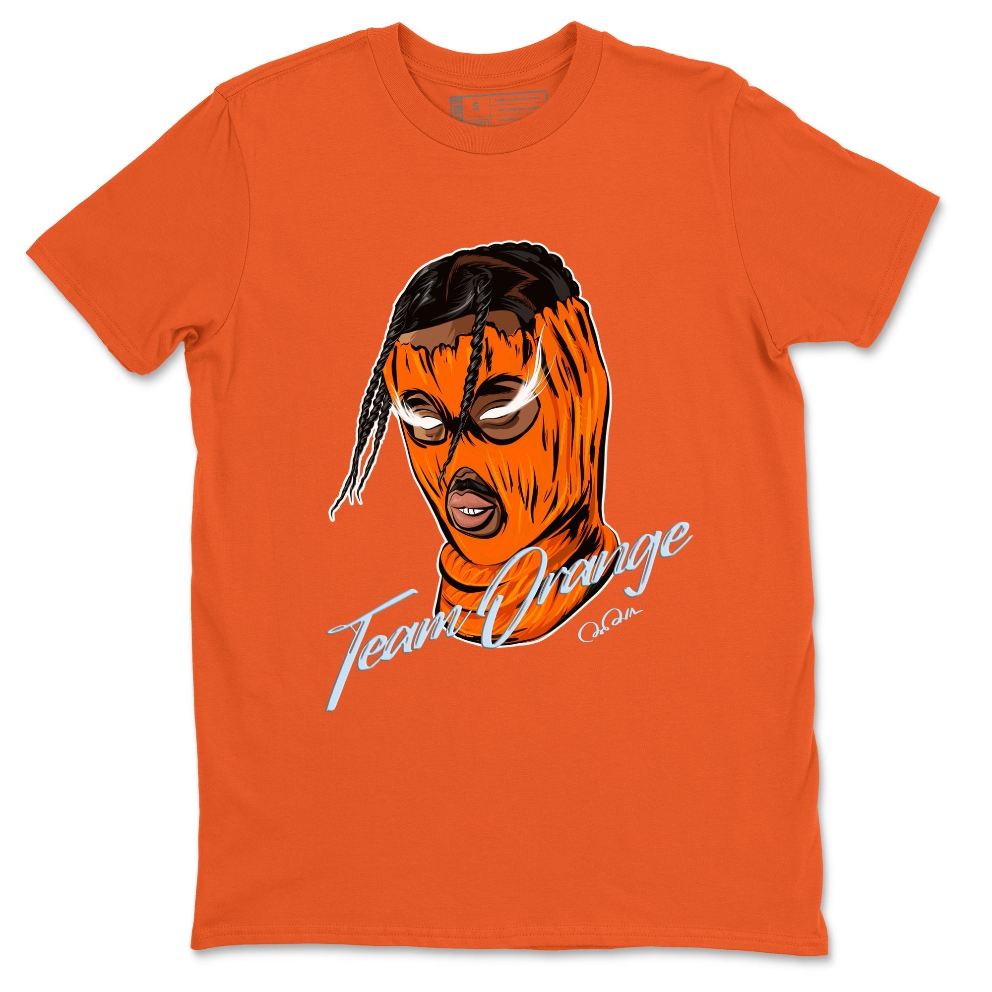 Ski Mask Gang snkmatch Tee - Crazy 8 Team Orange