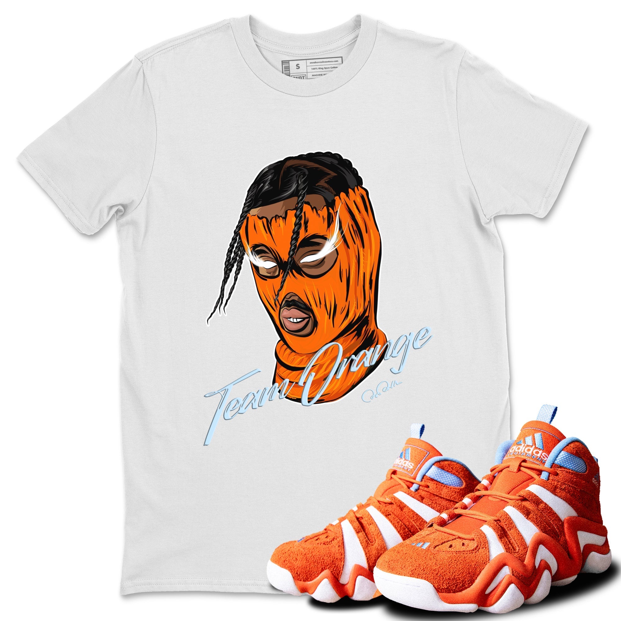 Ski Mask Gang snkmatch Tee - Crazy 8 Team Orange