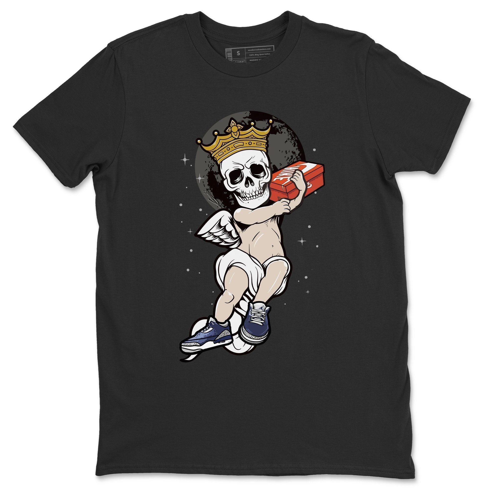 Skull Angel Unisex Tops - Air Jordan 3 Midnight Navy
