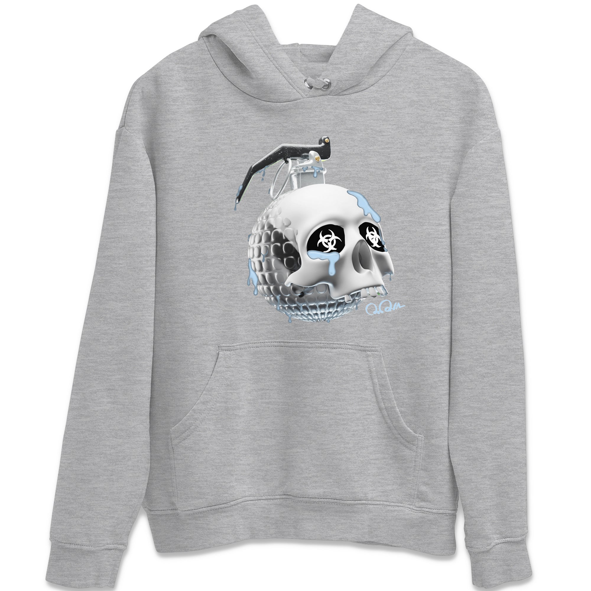 Skull Bomb Unisex Tops - Air Jordan 11 White Cement