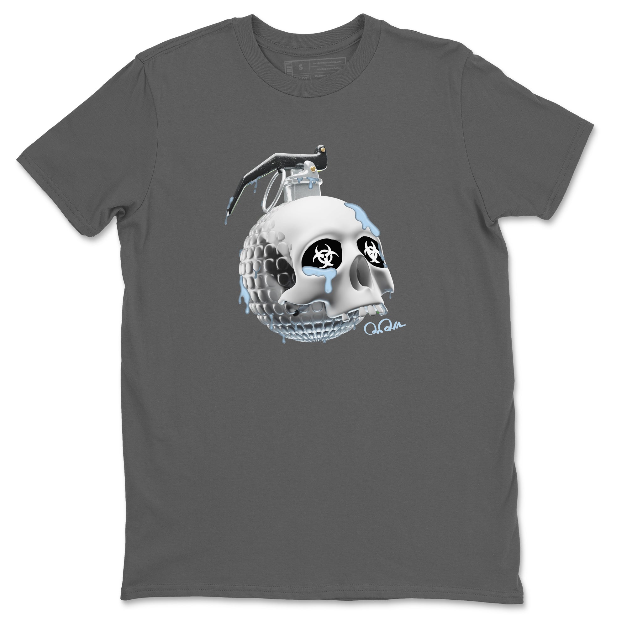 Skull Bomb Unisex Tops - Air Jordan 11 White Cement