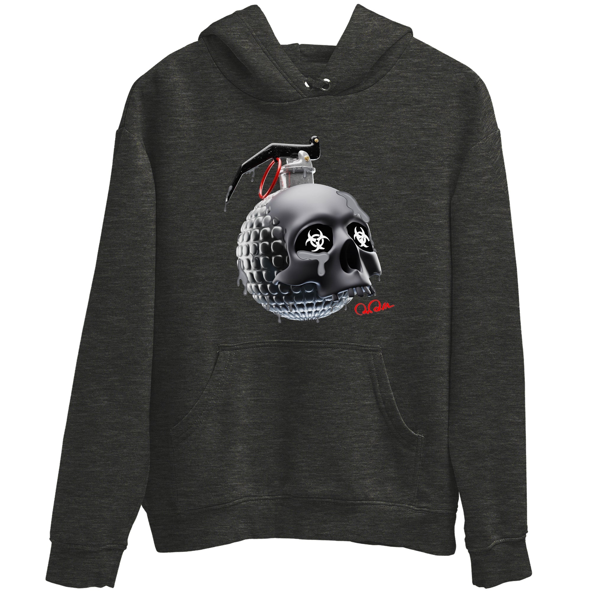 Skull Bomb Unisex Tops - Air Jordan 13 Black Flint