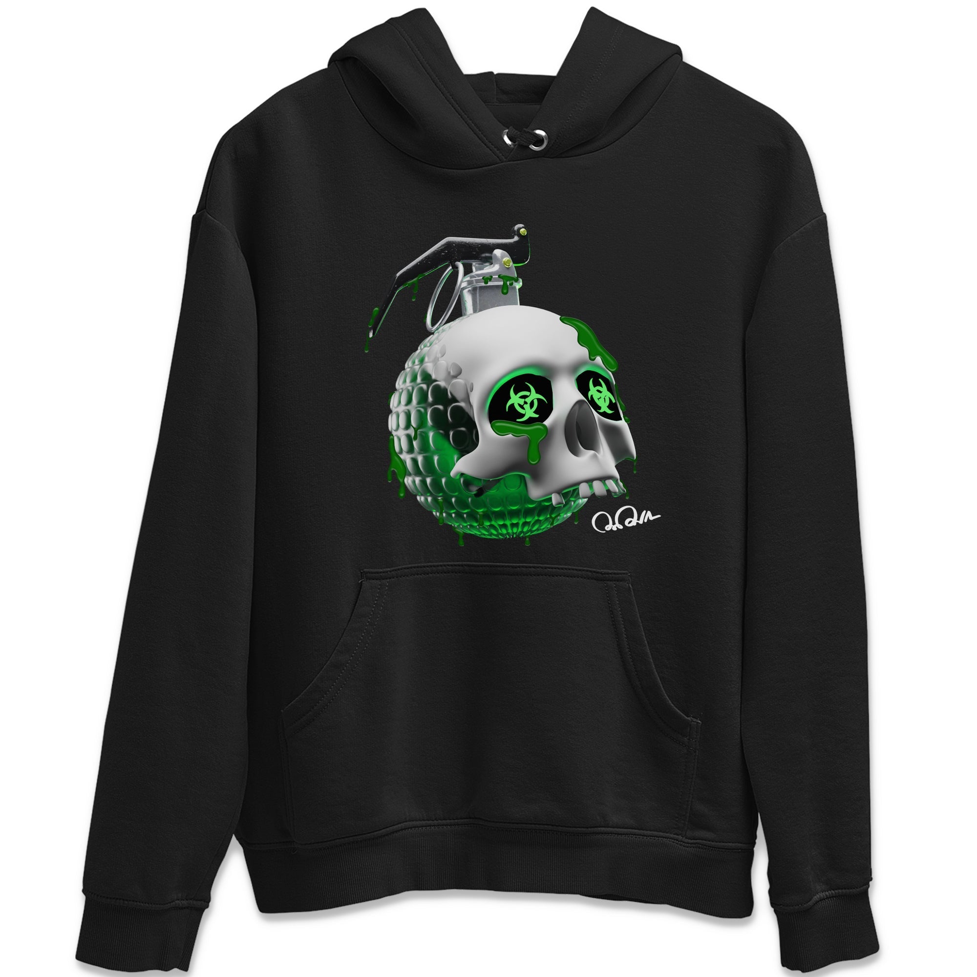 Skull Bomb Unisex Tops - Air Jordan 4 Pine Green